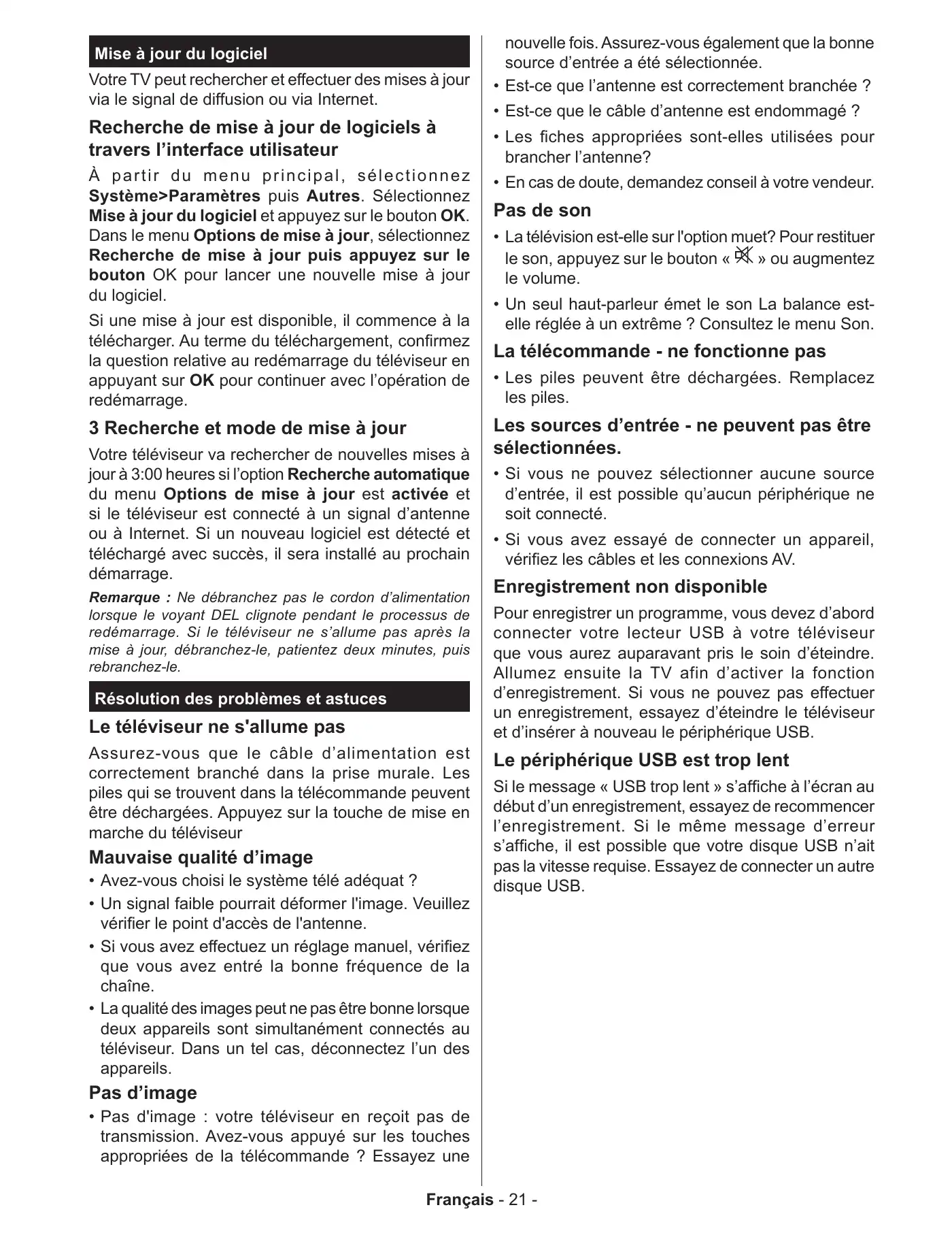 Haier LEF65V200S Operating Instructions Manual Manual pdf 24 page image