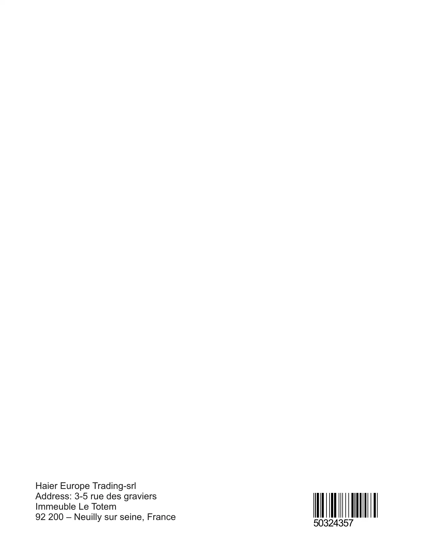Haier LEF65V200S Operating Instructions Manual Manual pdf 2 page image