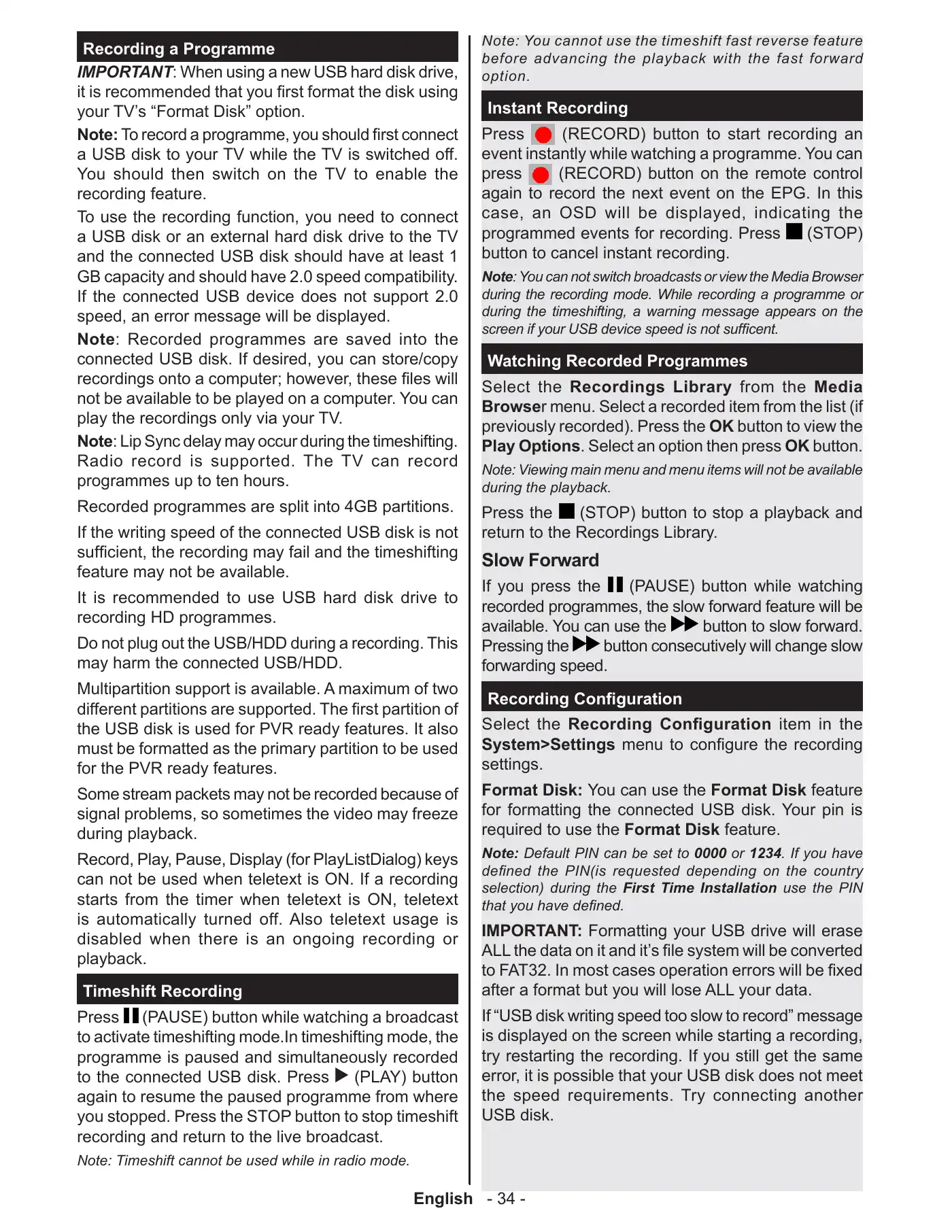 Haier LEF65V200S Operating Instructions Manual Manual pdf 38 page image
