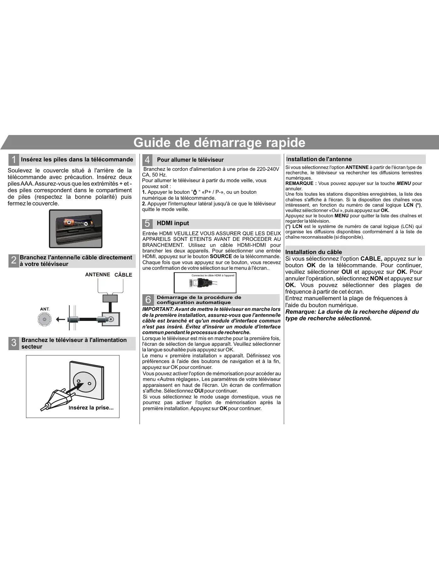 Haier LEF65V200S Operating Instructions Manual Manual pdf 3 page image
