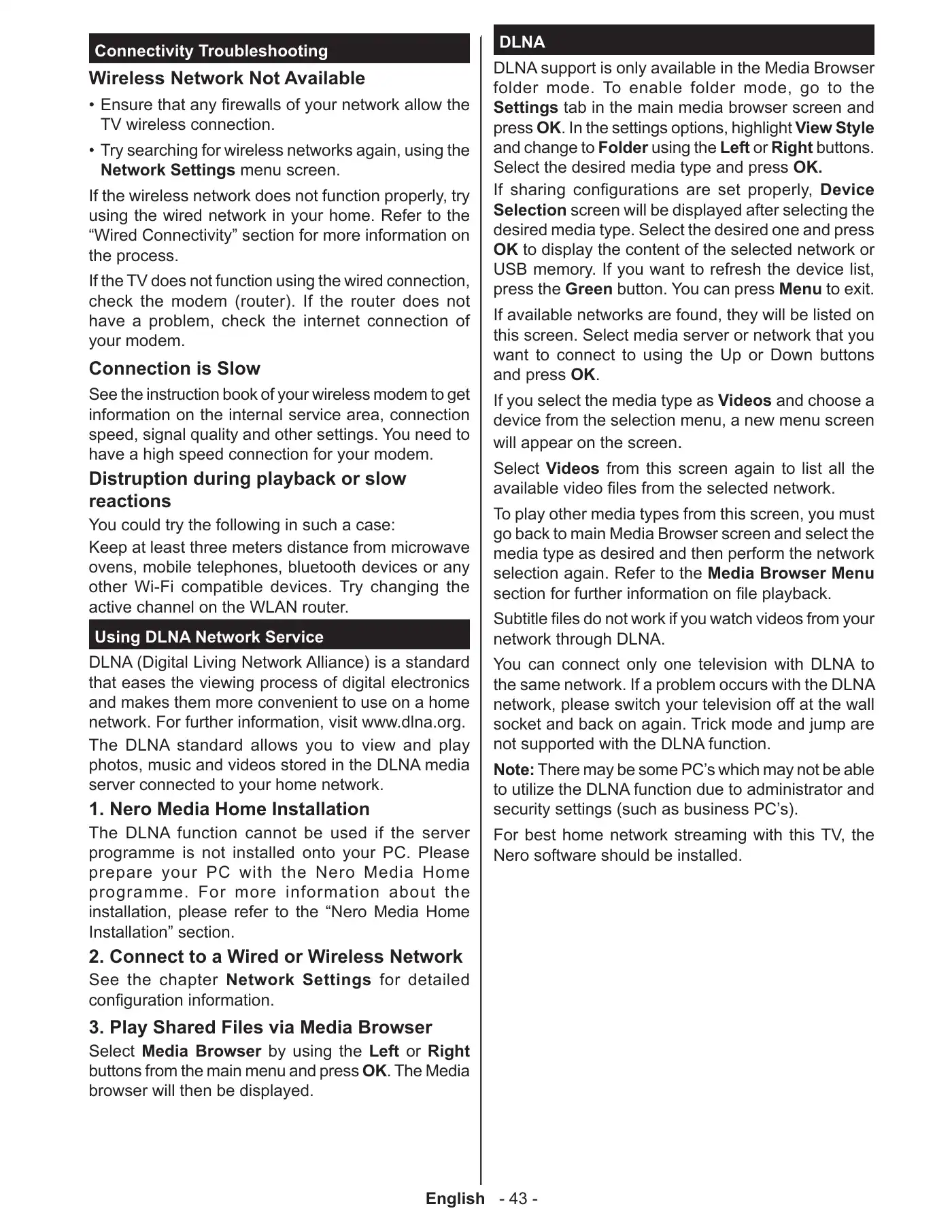 Haier LEF65V200S Operating Instructions Manual Manual pdf 47 page image