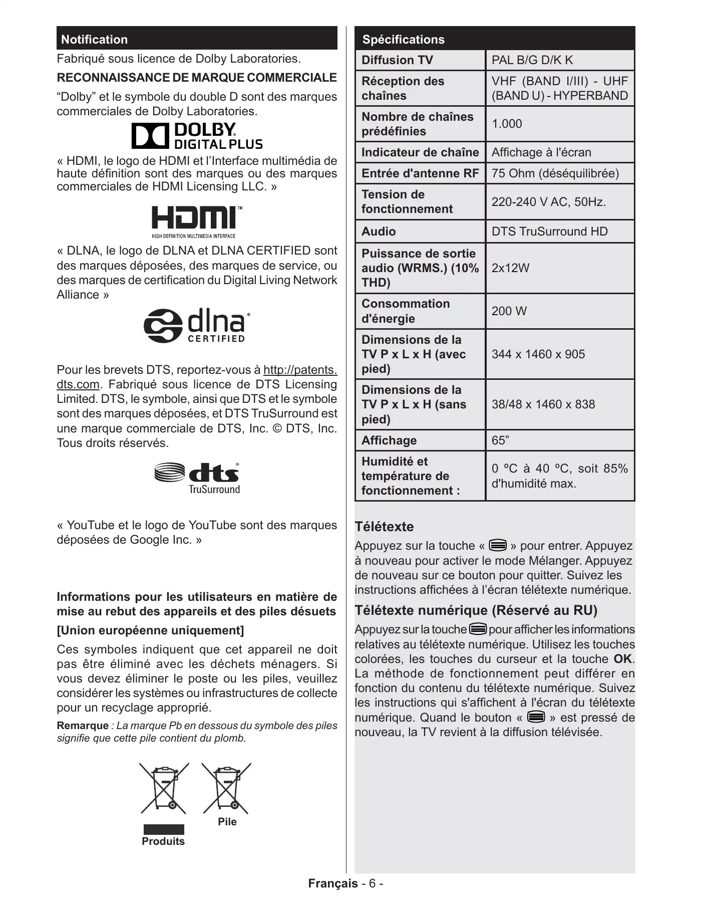 Haier LEF65V200S Operating Instructions Manual Manual pdf 9 page image