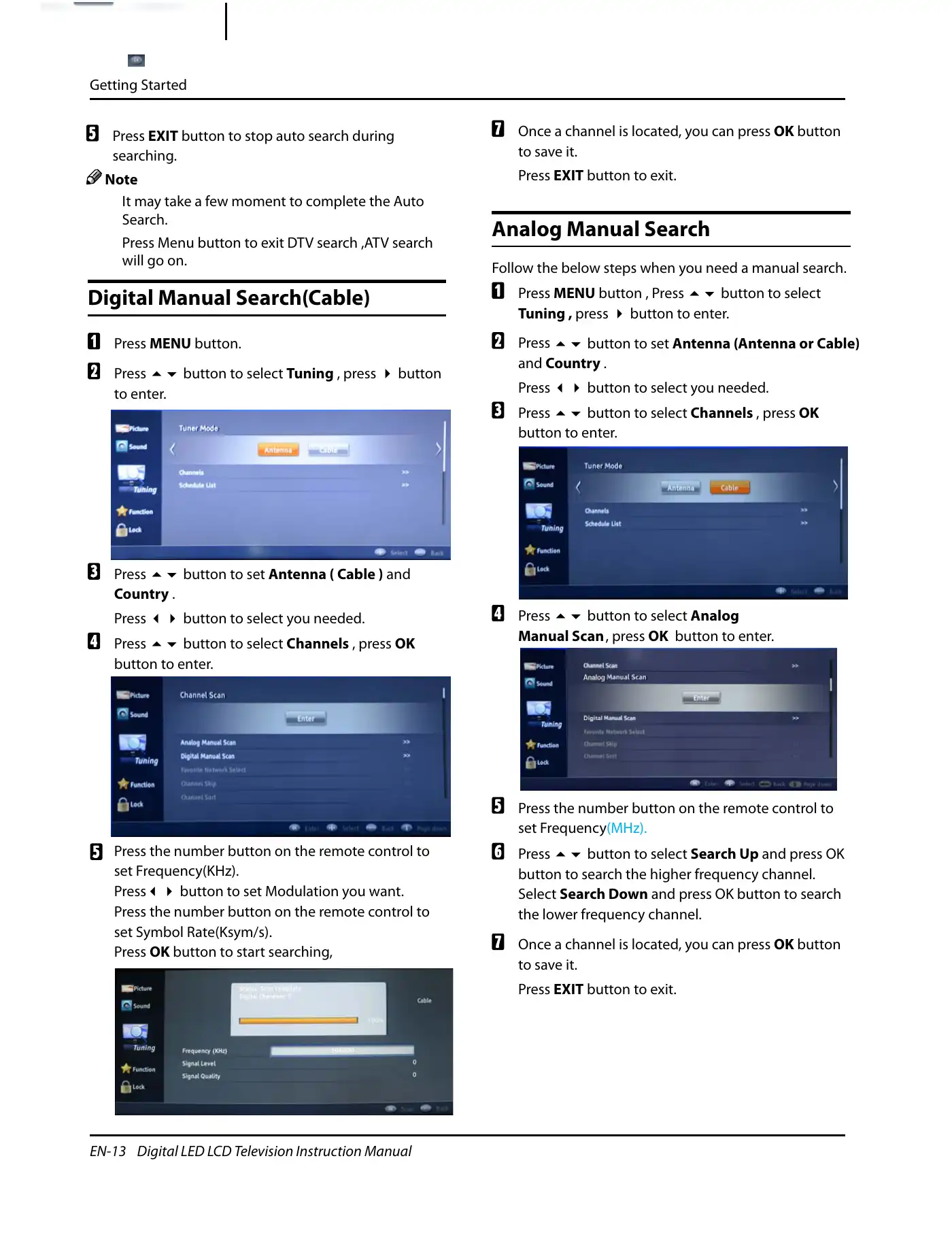 Haier LET32T1000HF Instruction Manual Manual pdf 14 page image