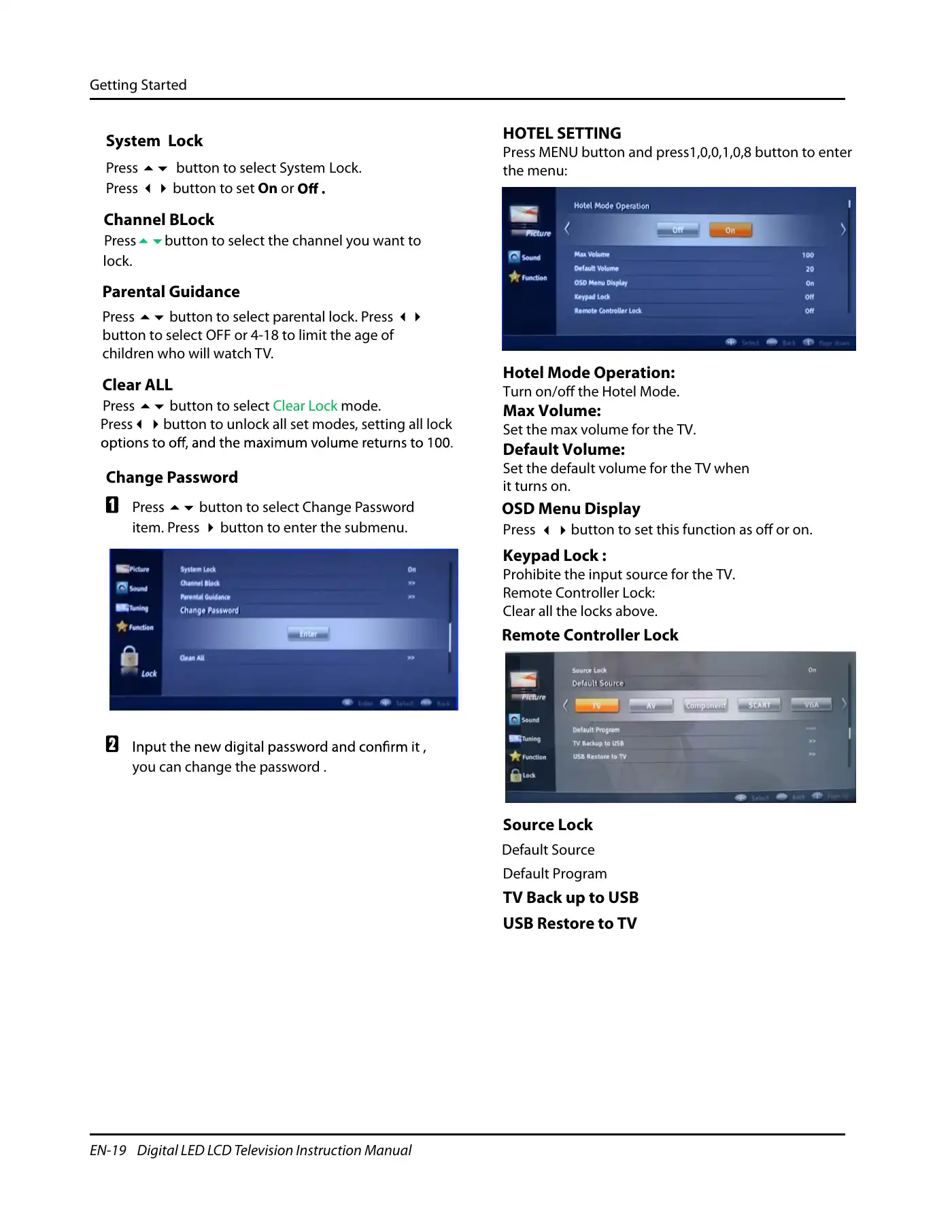 Haier LET32T1000HF Instruction Manual Manual pdf 20 page image