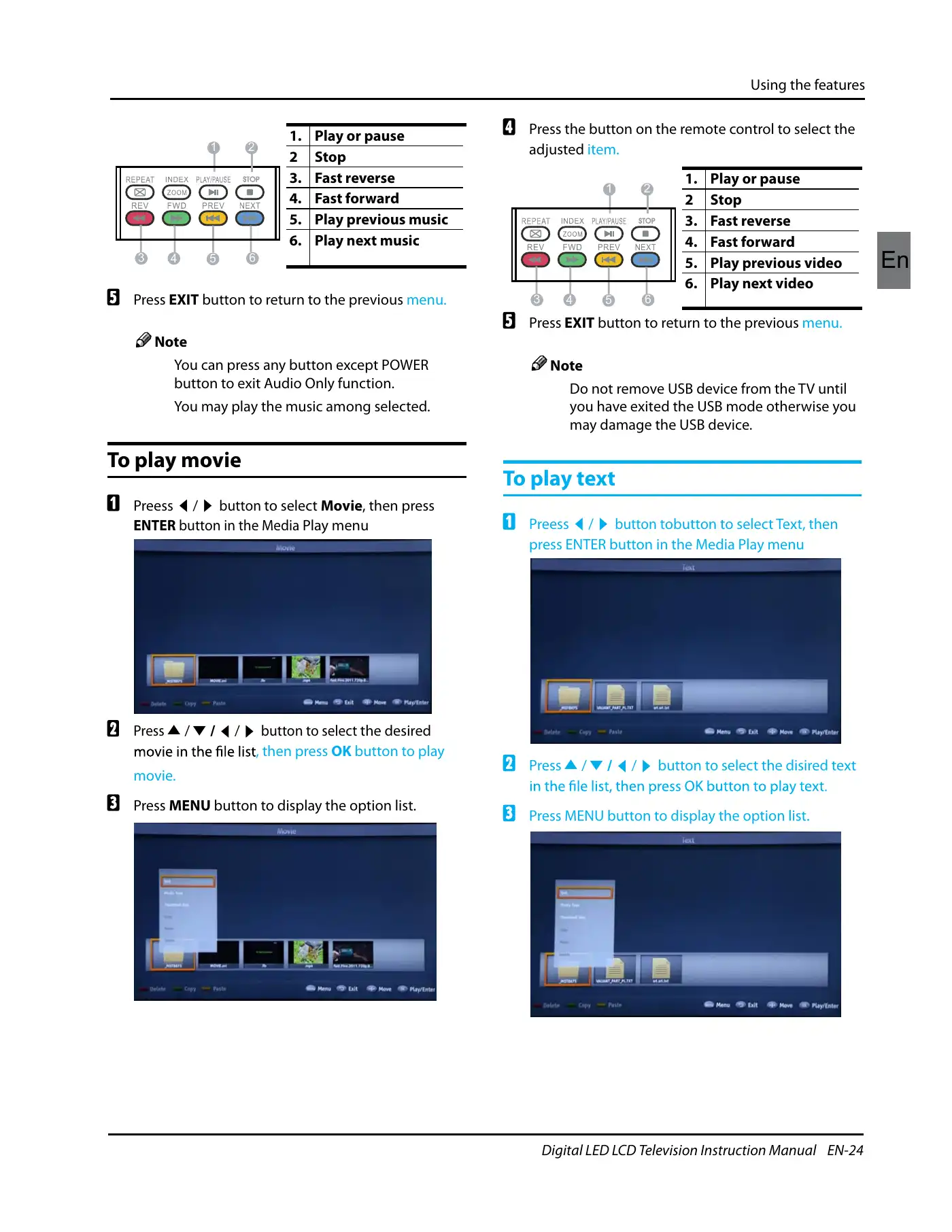 Haier LET32T1000HF Instruction Manual Manual pdf 25 page image