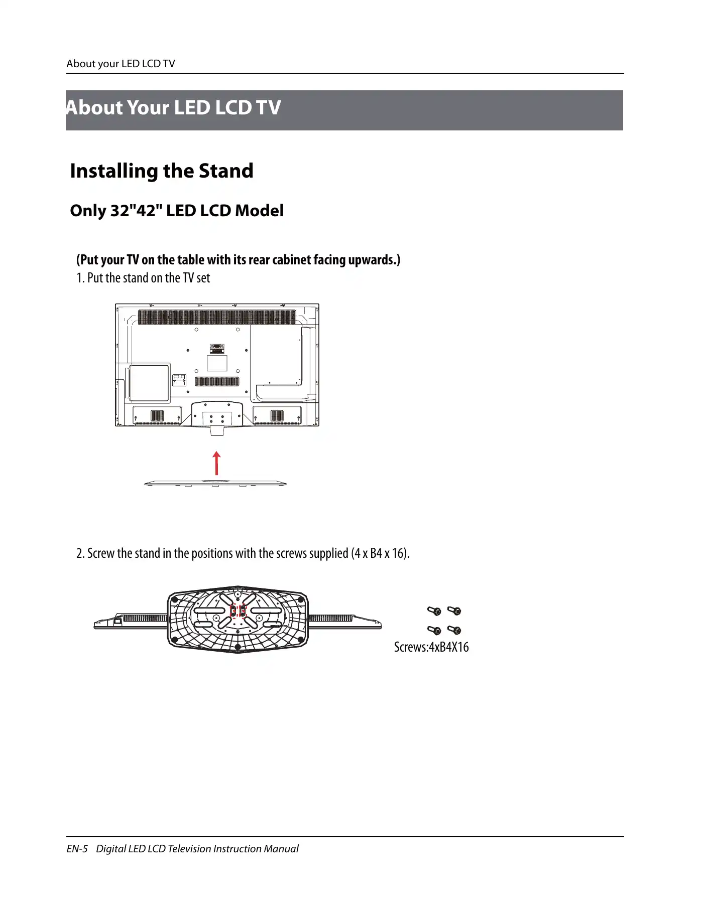 Haier LET32T1000HF Instruction Manual Manual pdf 6 page image