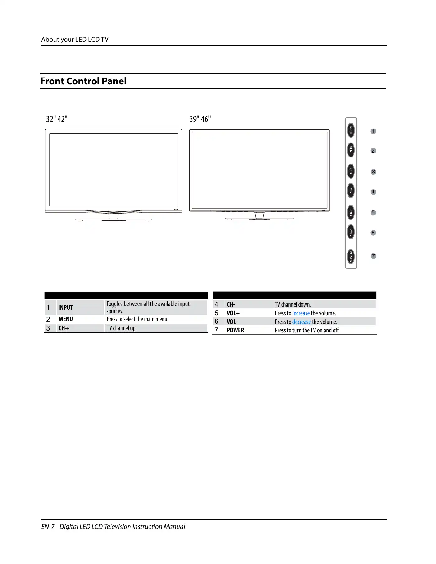 Haier LET32T1000HF Instruction Manual Manual pdf 8 page image