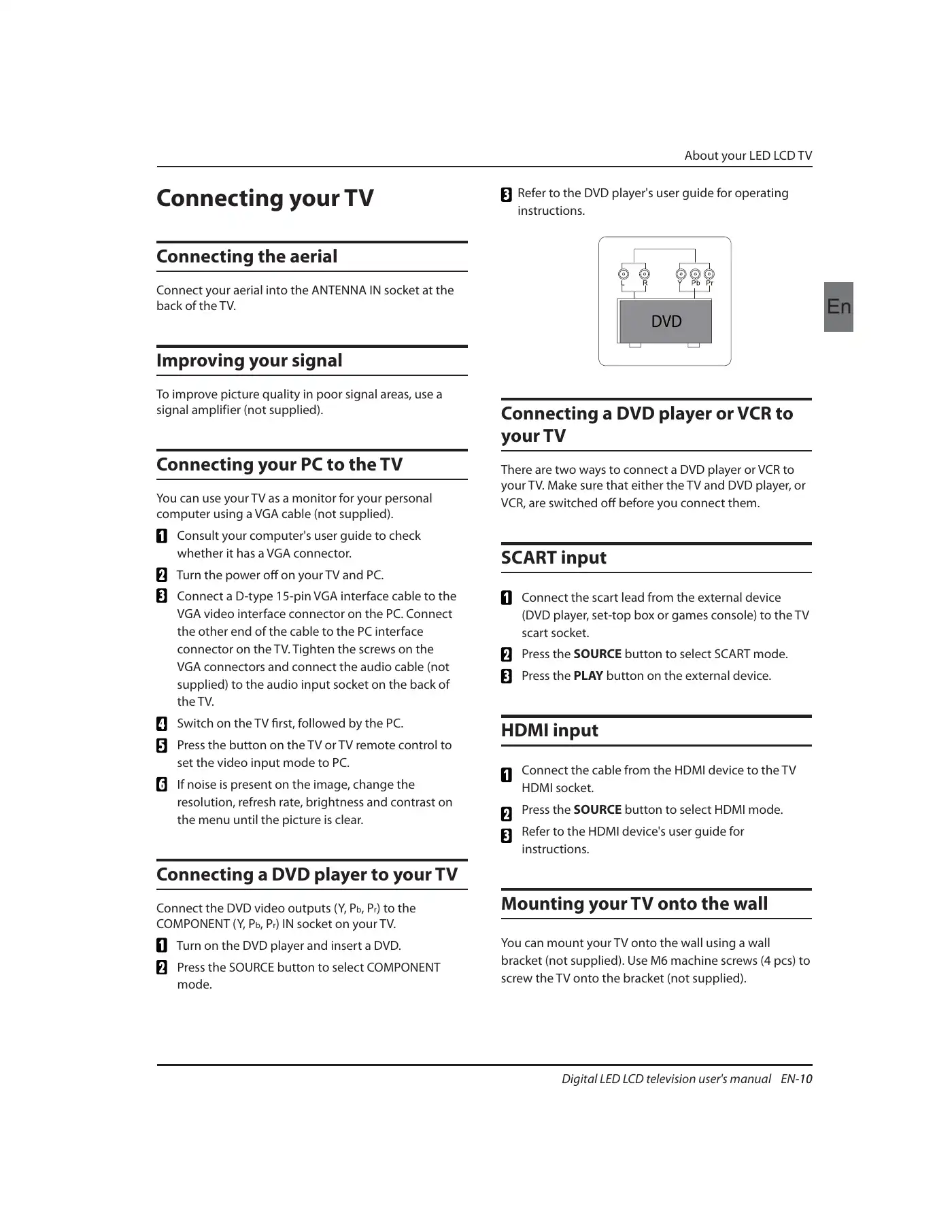 Haier LET32T1000HF Instruction Manual Manual pdf 11 page image