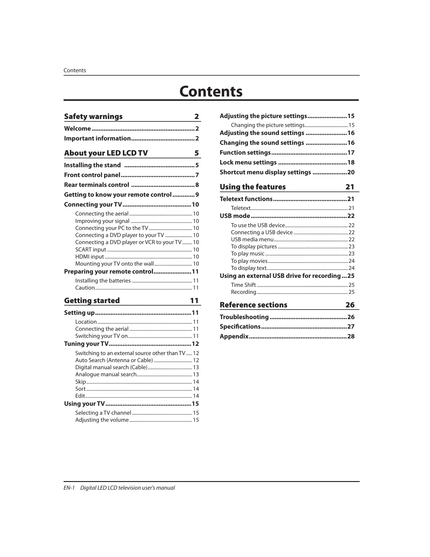 Haier LET32T1000HF Instruction Manual Manual pdf 2 page image