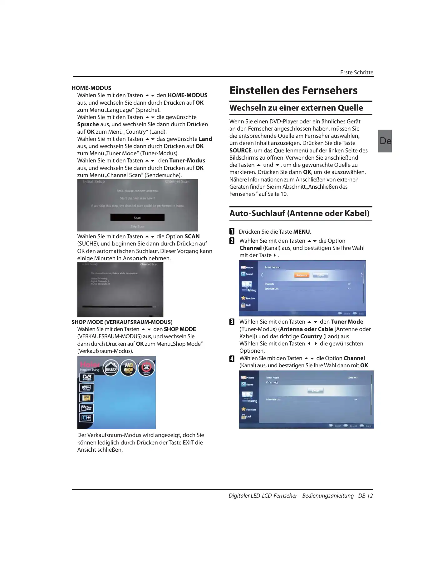 Haier LET32T1000HF Instruction Manual Manual pdf 43 page image