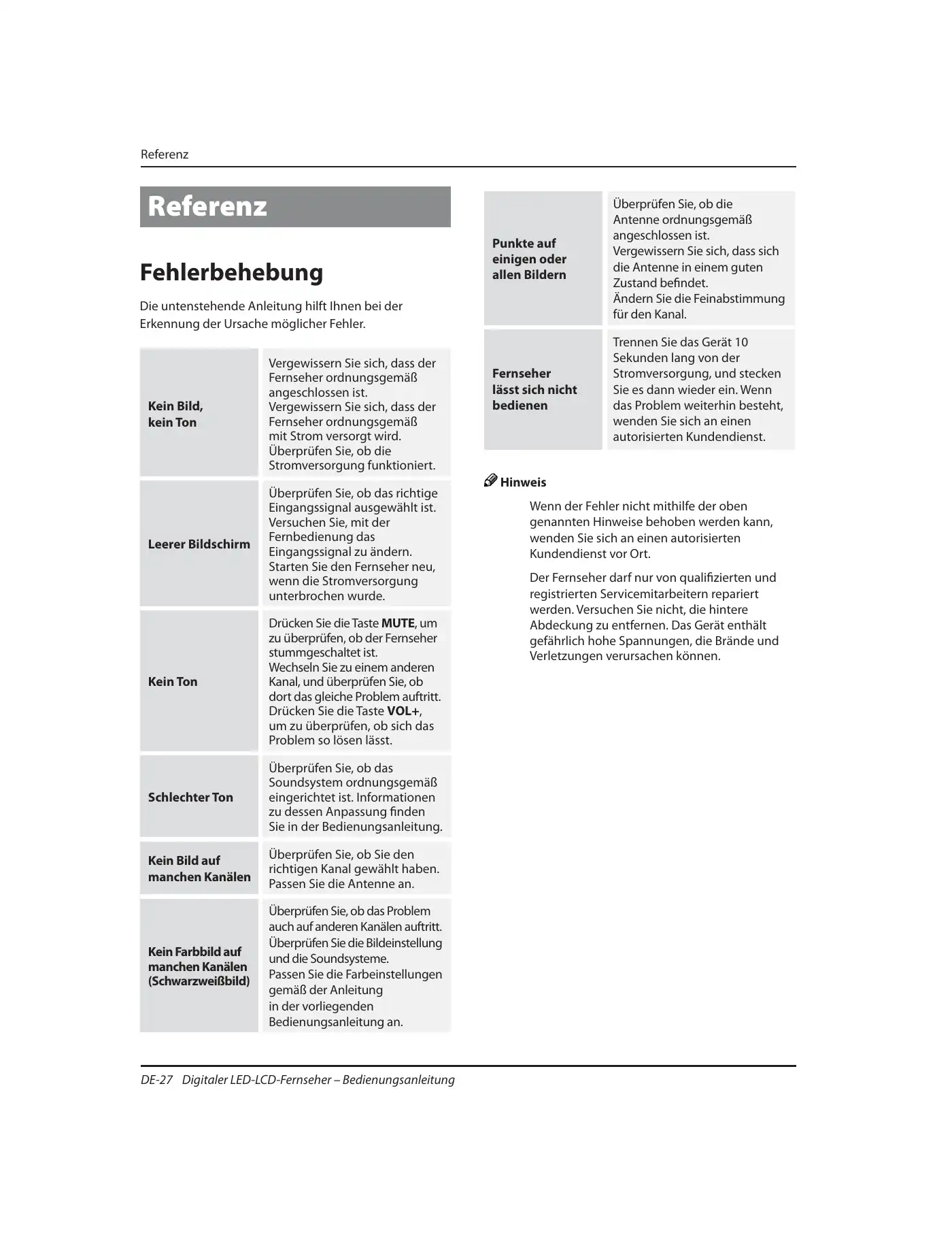 Haier LET32T1000HF Instruction Manual Manual pdf 58 page image