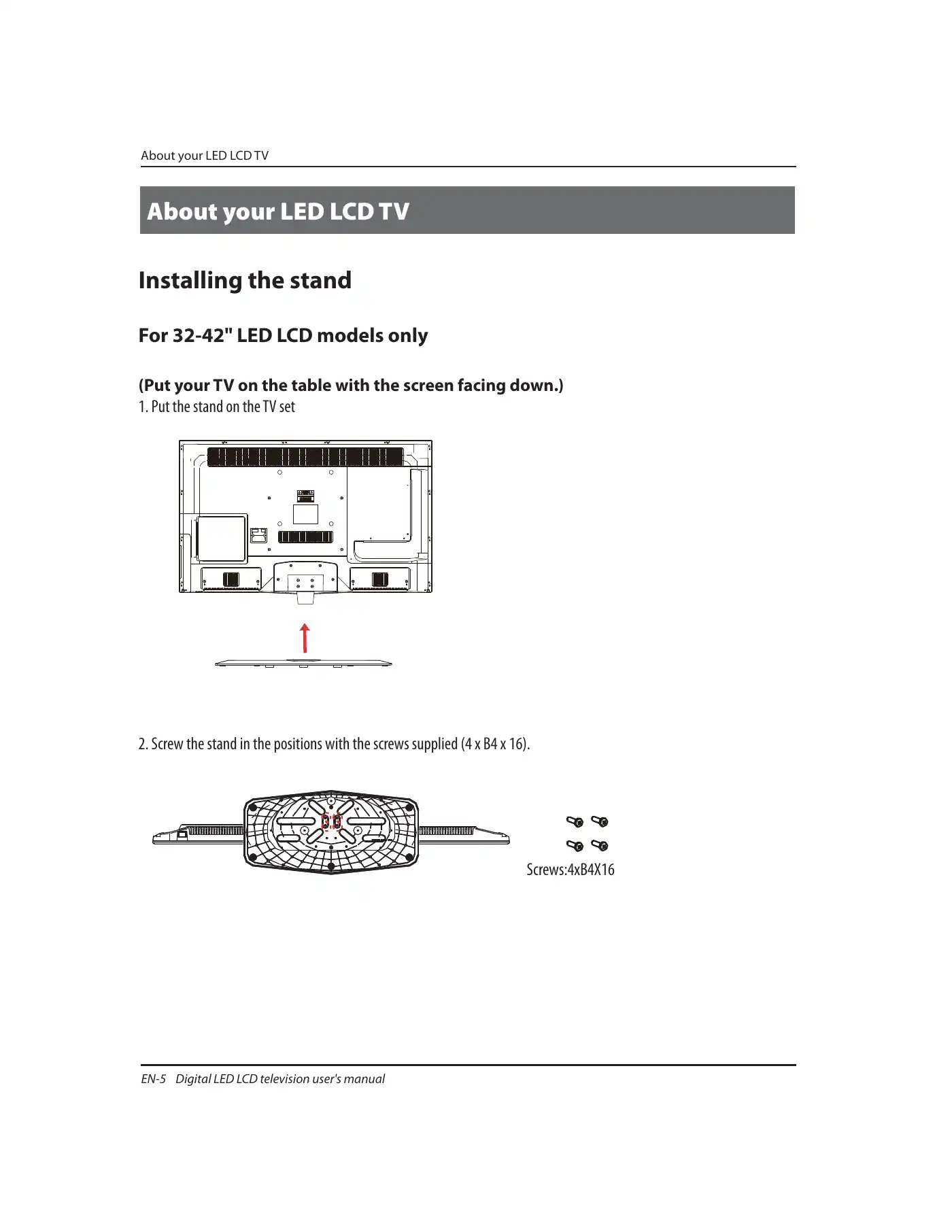 Haier LET32T1000HF Instruction Manual Manual pdf 6 page image