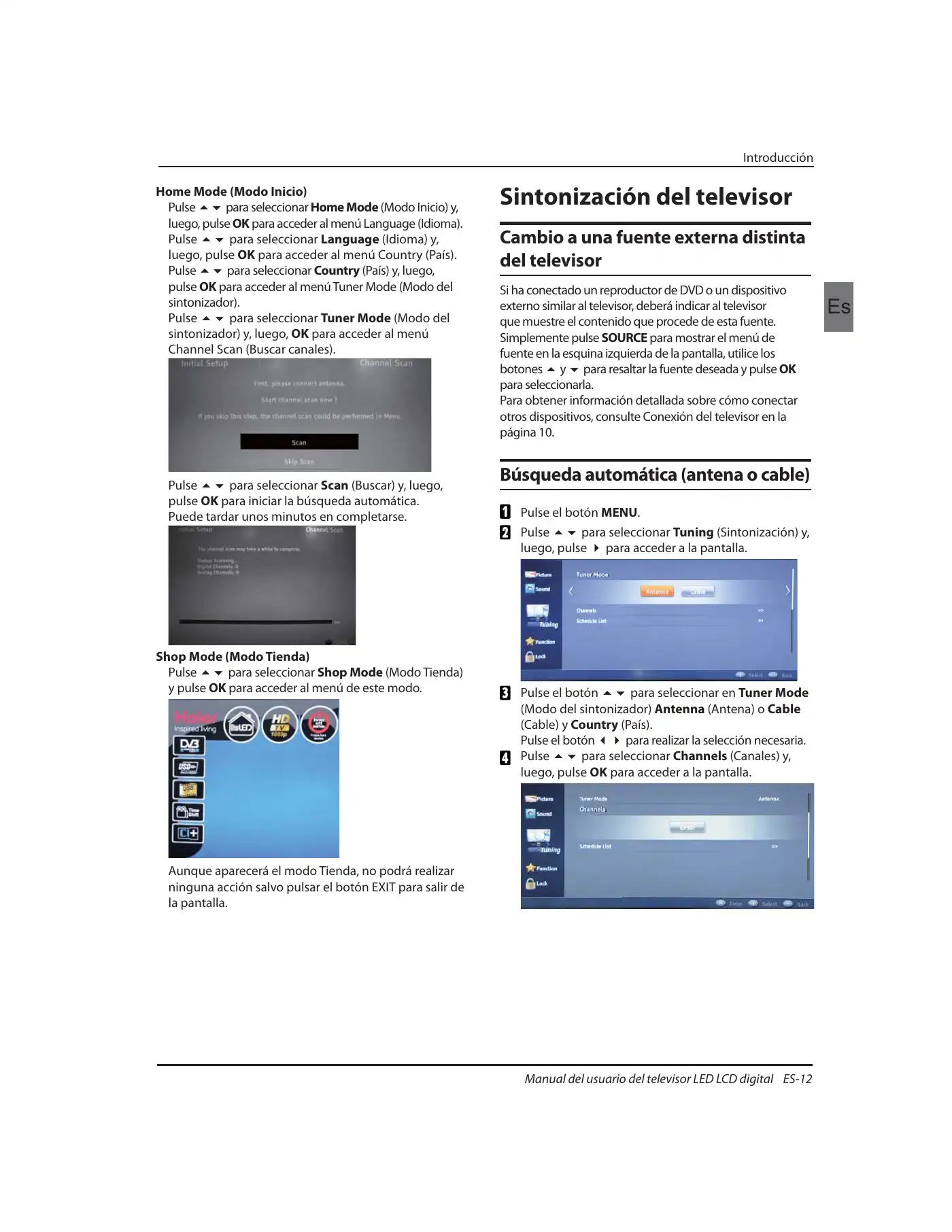Haier LET32T1000HF Instruction Manual Manual pdf 74 page image