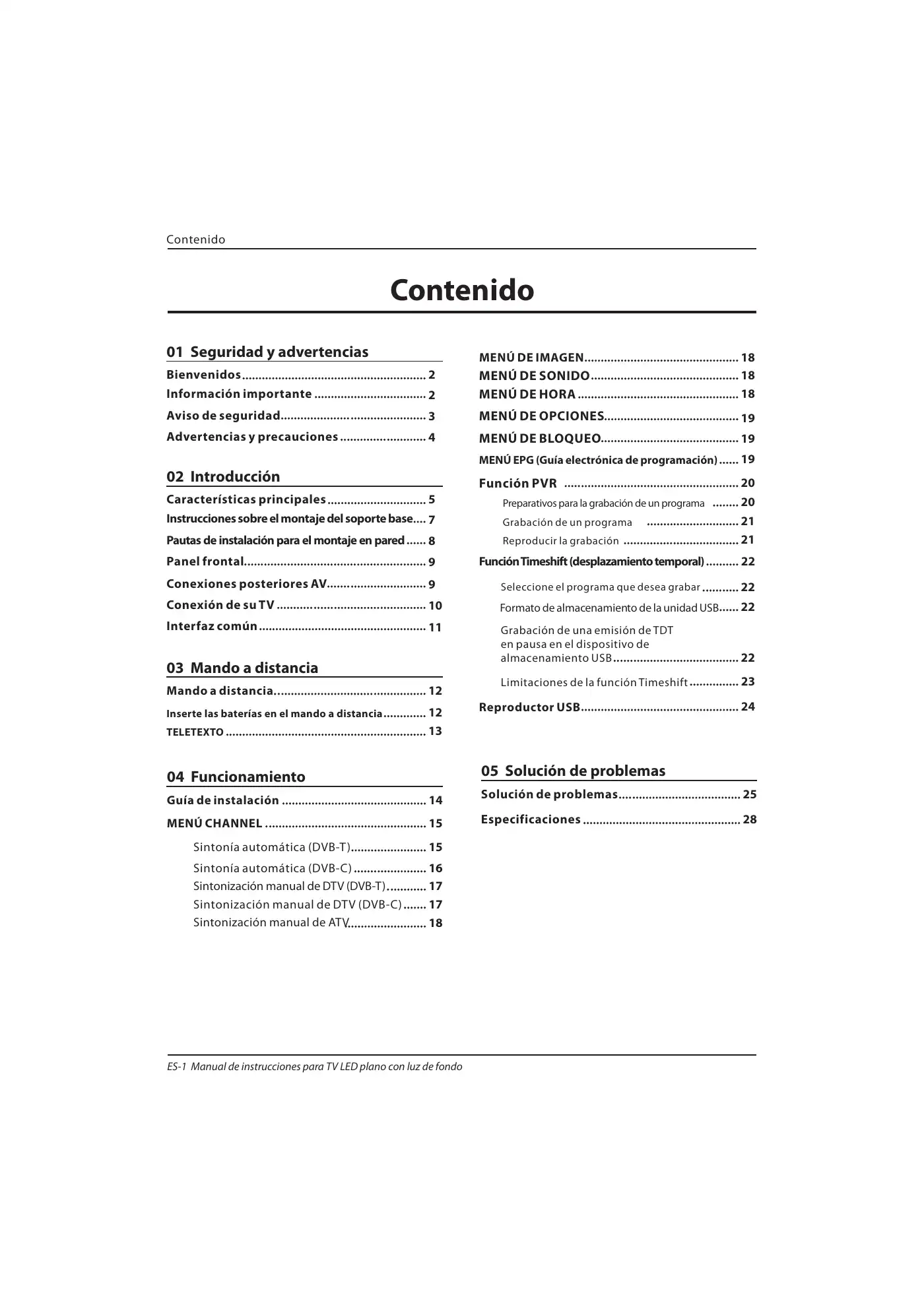 Haier LET39C800HF Instruction Manual Manual pdf 124 page image