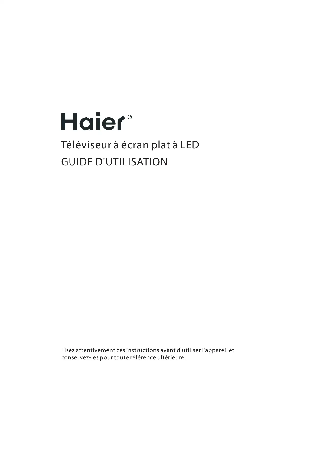 Haier LET39C800HF Instruction Manual Manual pdf 63 page image