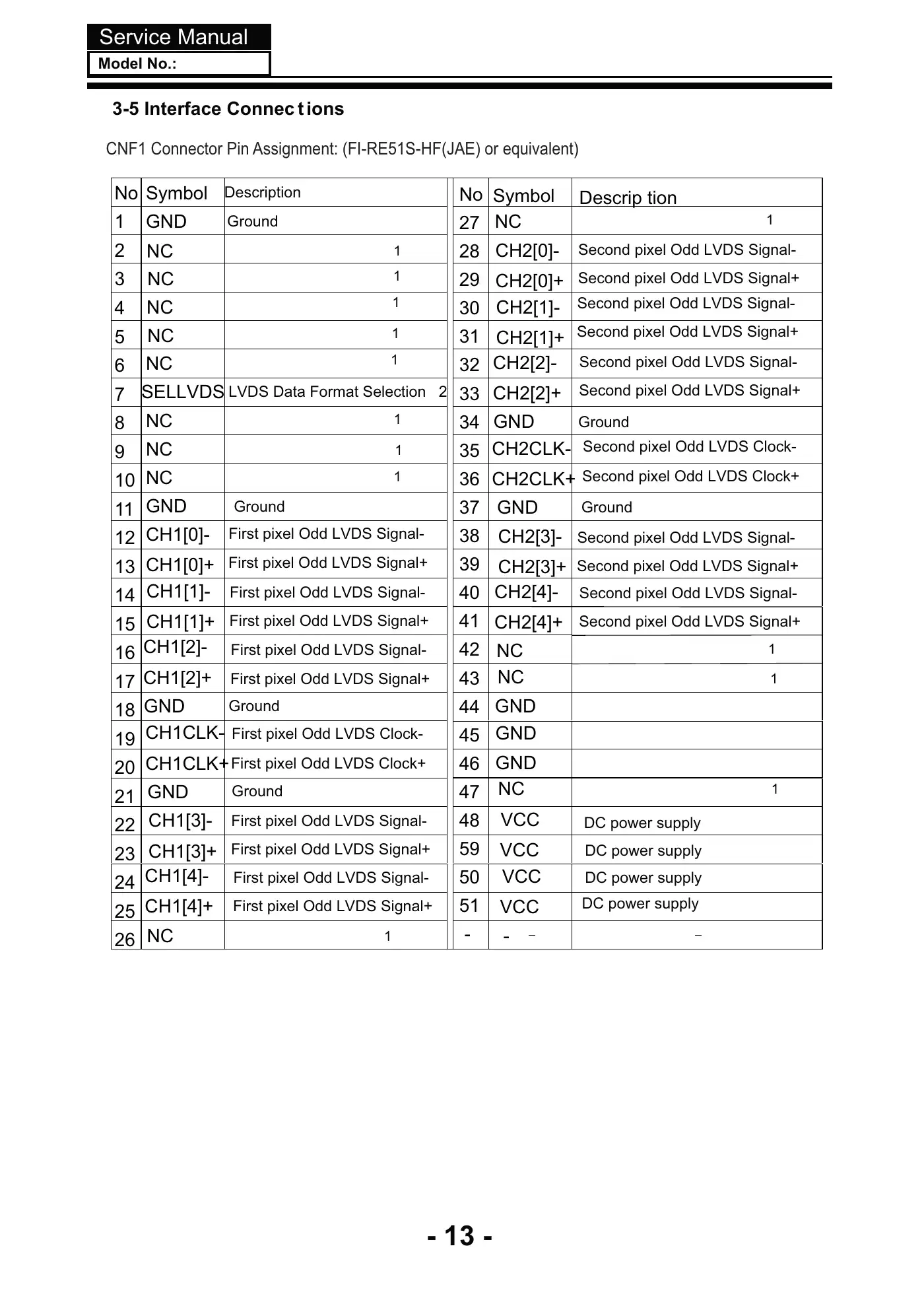 Haier LET39Z18HF Service Manual Manual pdf 14 page image