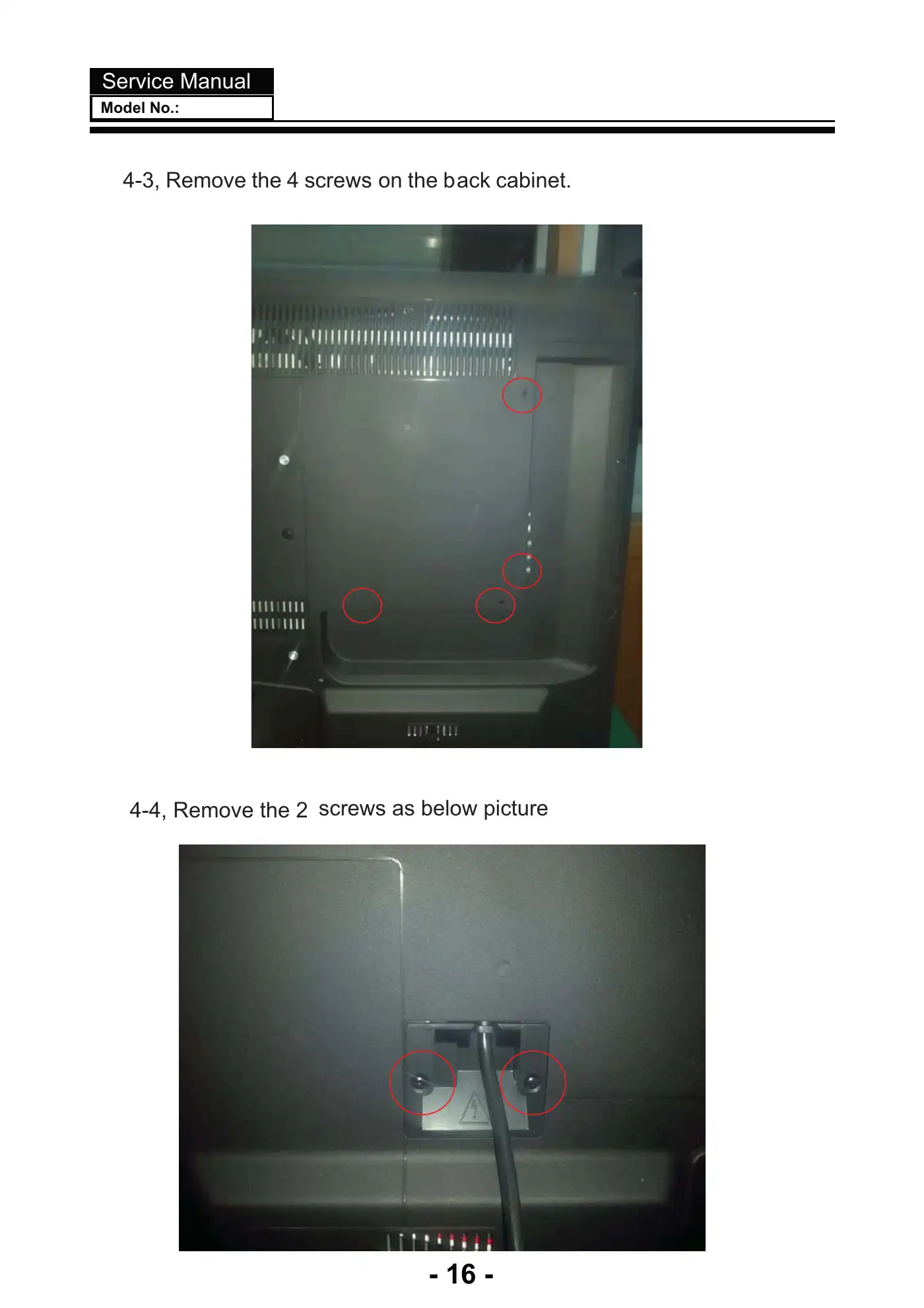 Haier LET39Z18HF Service Manual Manual pdf 17 page image