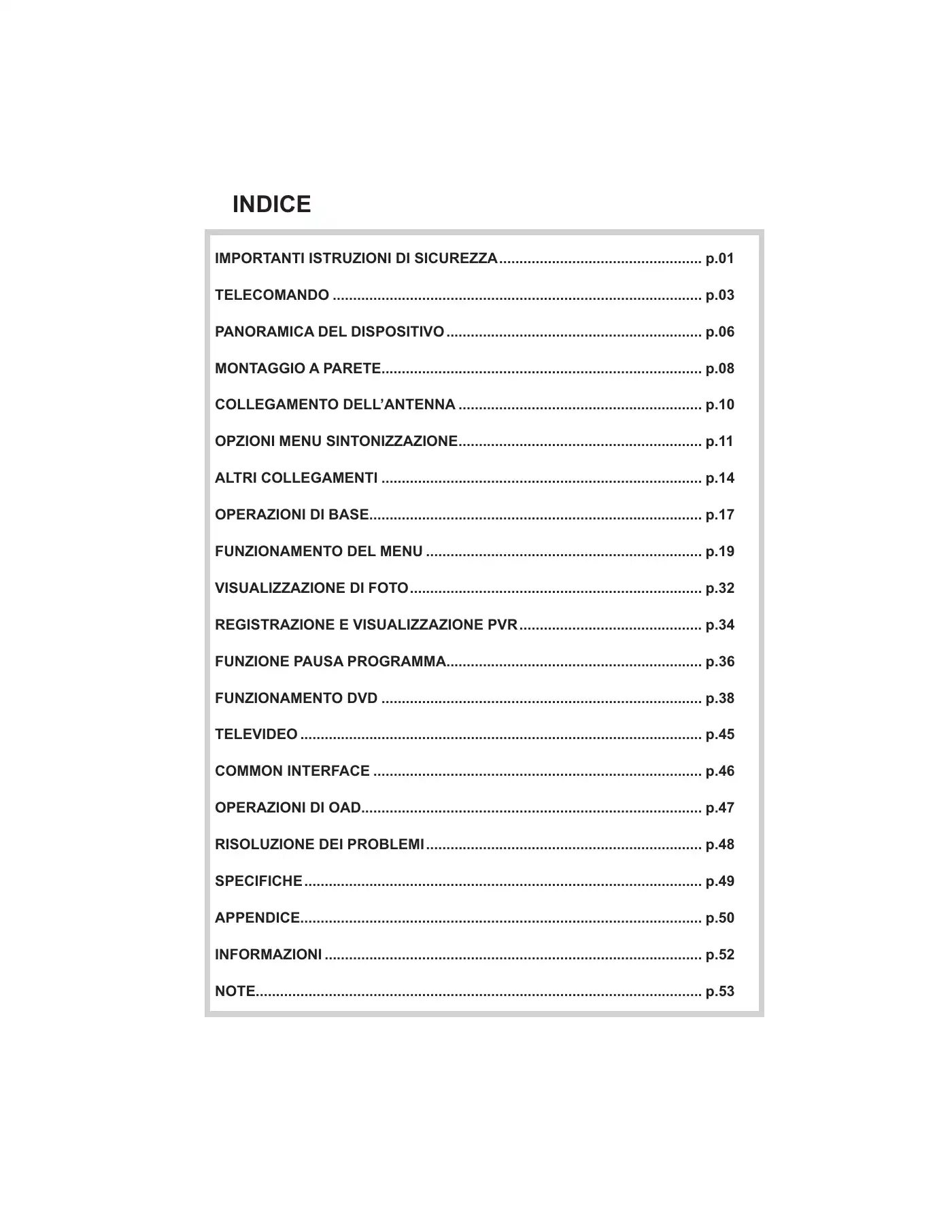 Haier LT19Z6 User Manual Manual pdf 170 page image