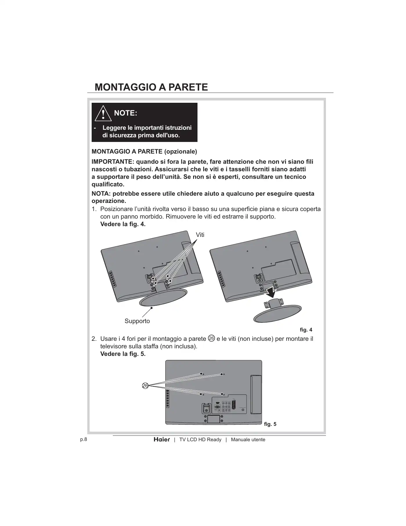 Haier LT19Z6 User Manual Manual pdf 178 page image