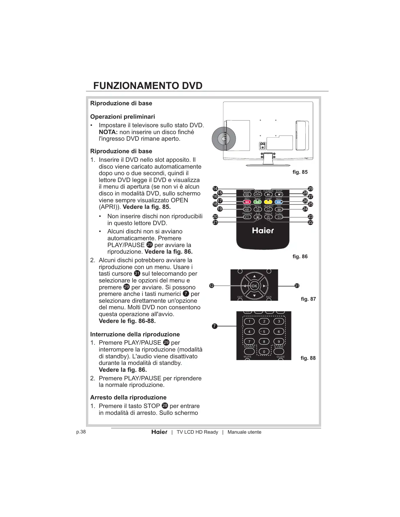 Haier LT19Z6 User Manual Manual pdf 208 page image