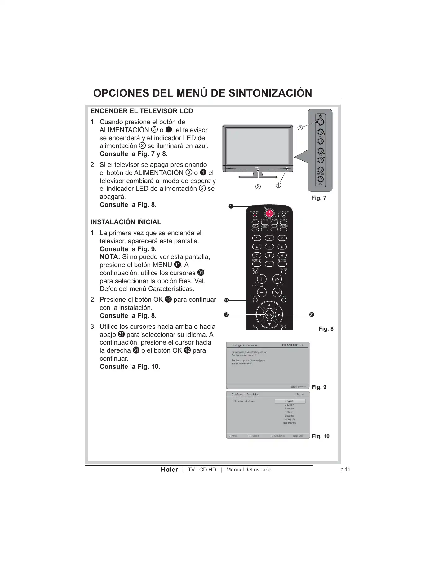 Haier LT19Z6 User Manual Manual pdf 237 page image