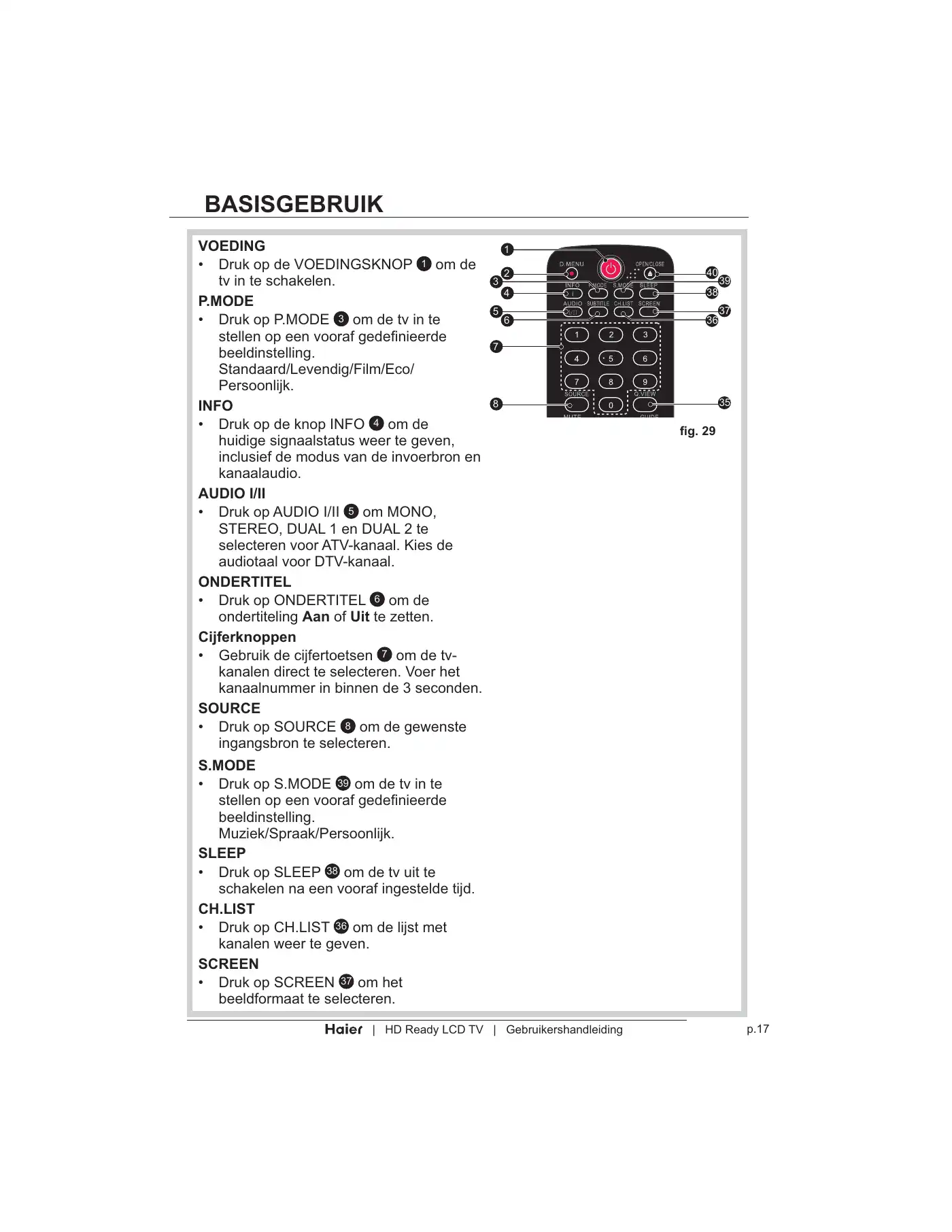 Haier LT19Z6 User Manual Manual pdf 299 page image