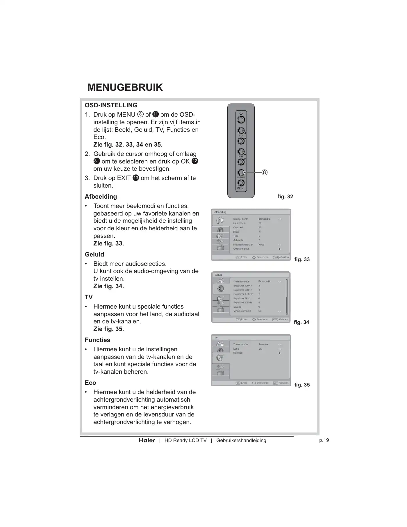 Haier LT19Z6 User Manual Manual pdf 301 page image