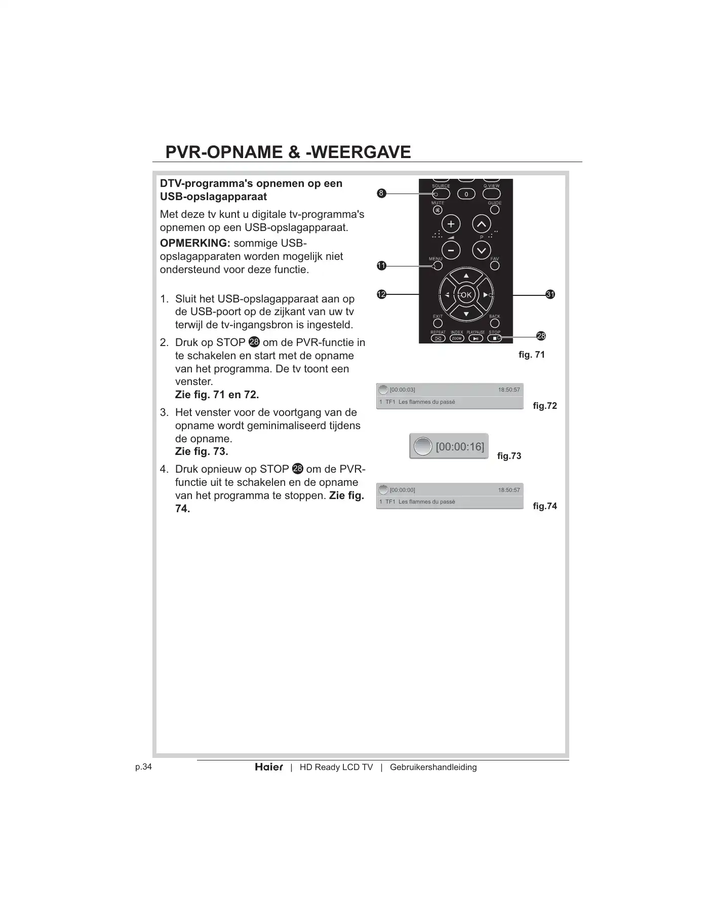 Haier LT19Z6 User Manual Manual pdf 316 page image