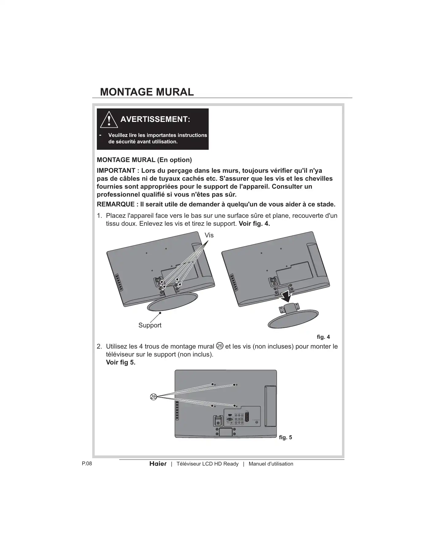 Haier LT19Z6 User Manual Manual pdf 66 page image