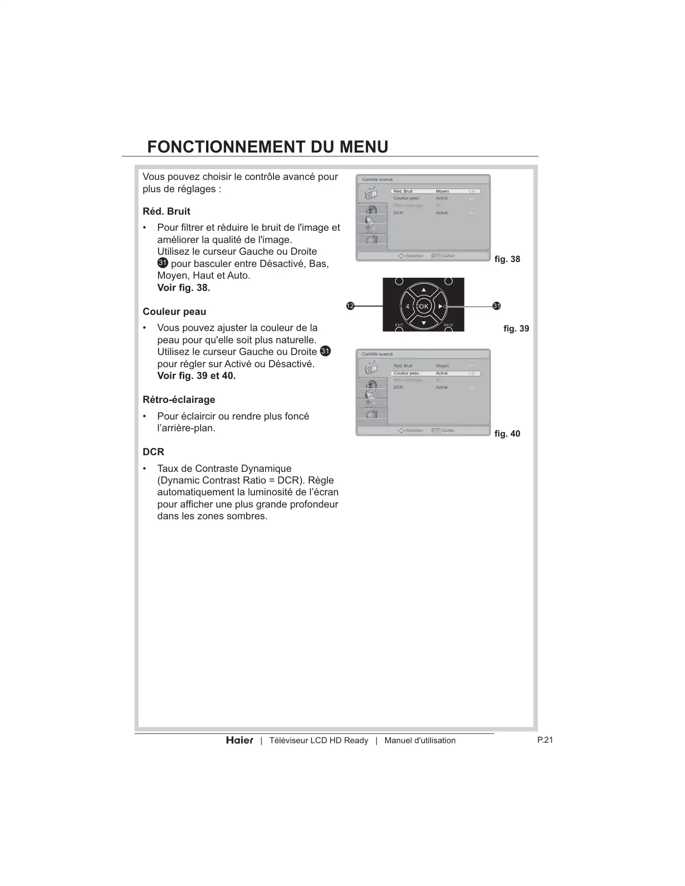 Haier LT19Z6 User Manual Manual pdf 79 page image