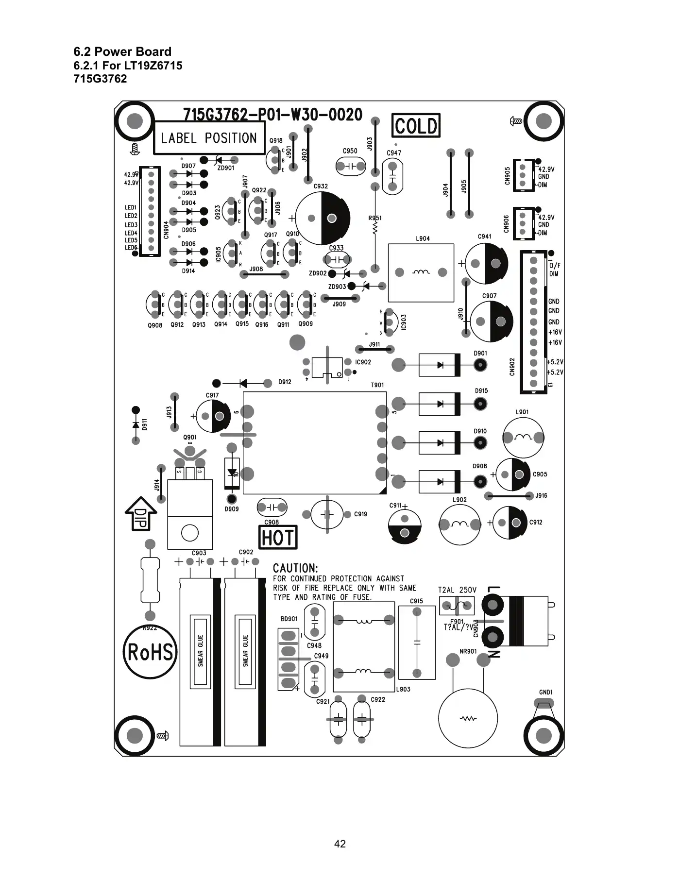 Haier LT19Z6 Service Manual Manual pdf 42 page image