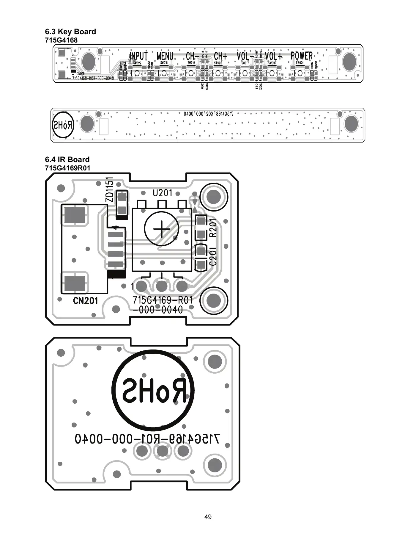 Haier LT19Z6 Service Manual Manual pdf 49 page image