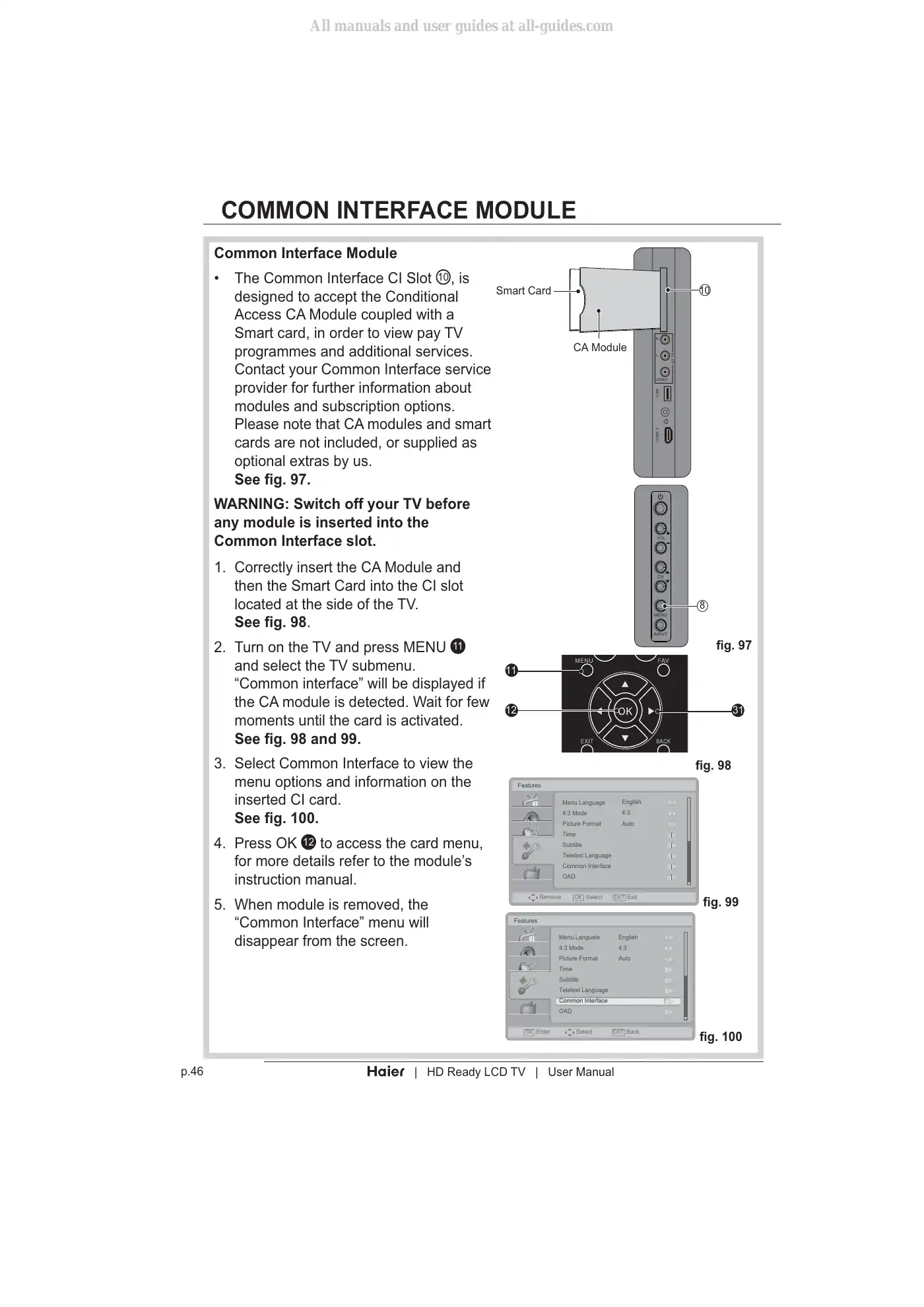 Haier LT19Z6 User Manual Manual pdf 48 page image