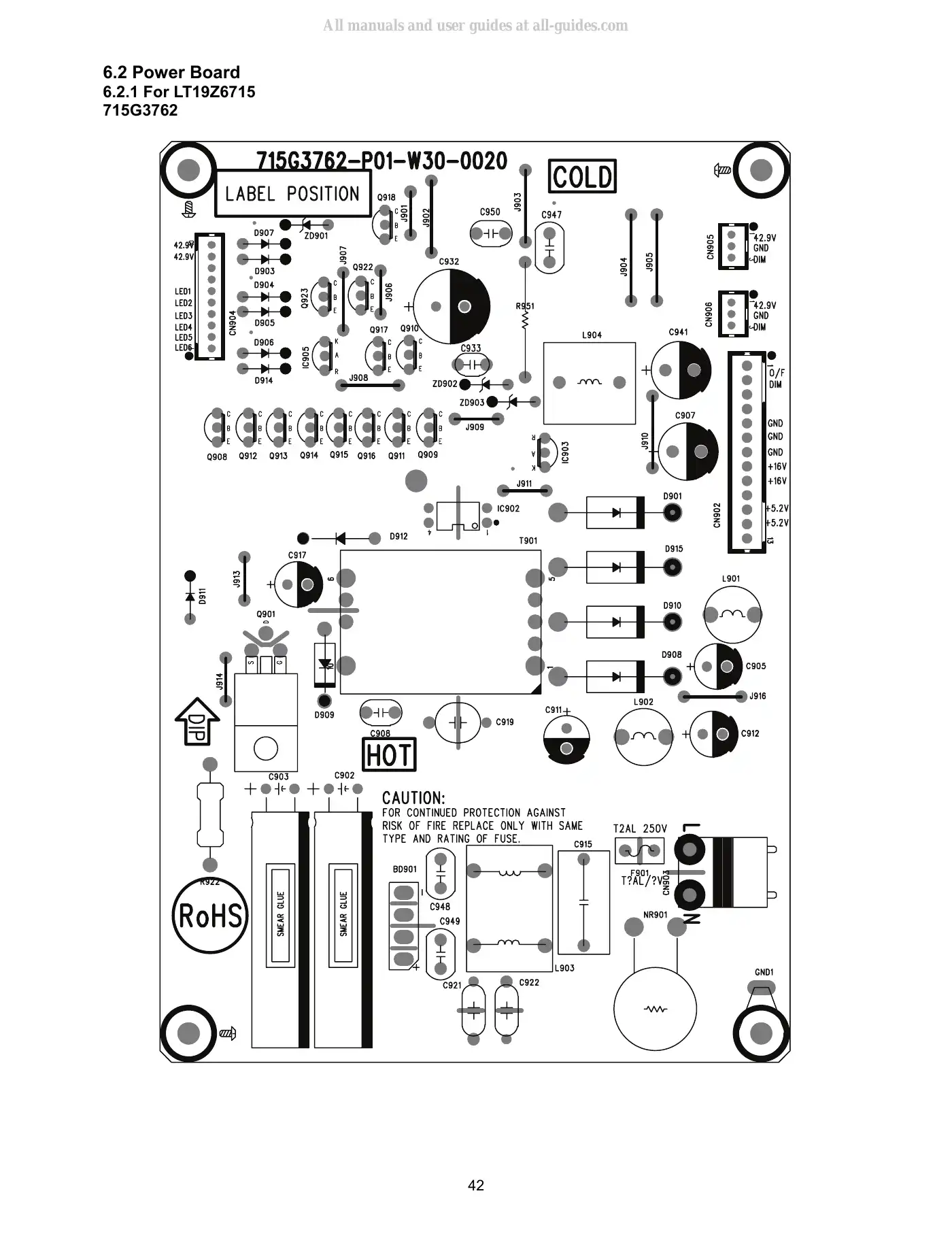 Haier LT19Z6 Service Manual Manual pdf 42 page image