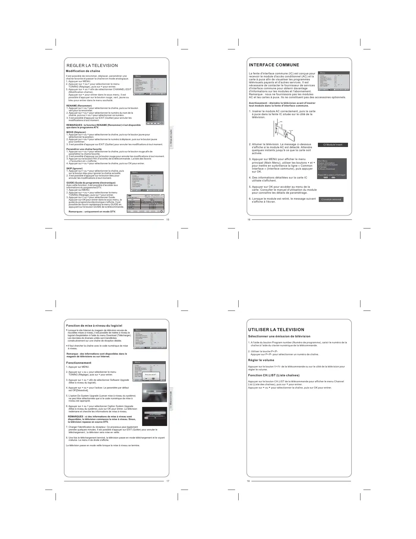 Haier LY26R3A Instruction Manual Manual pdf 17 page image