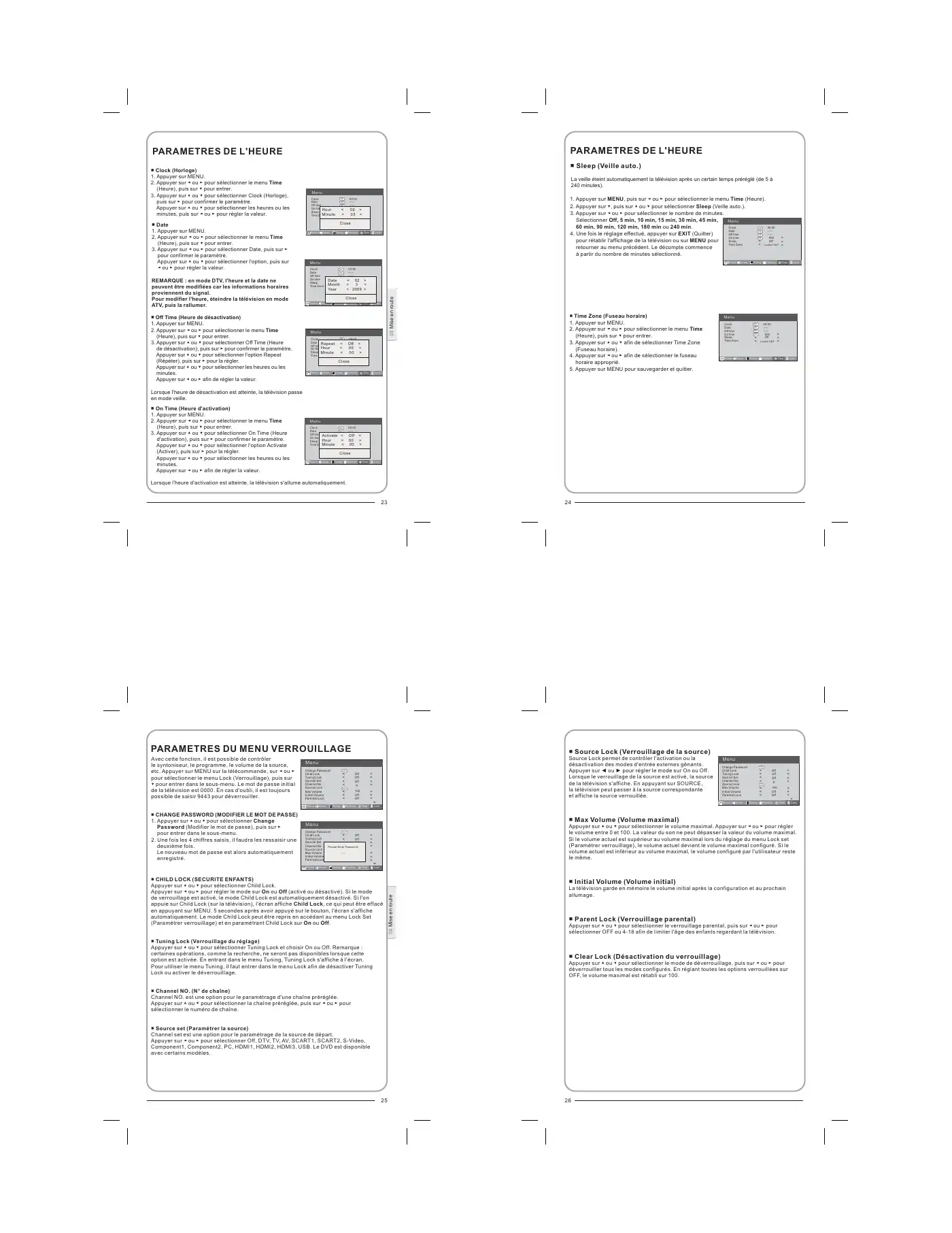 Haier LY26R3A Instruction Manual Manual pdf 19 page image
