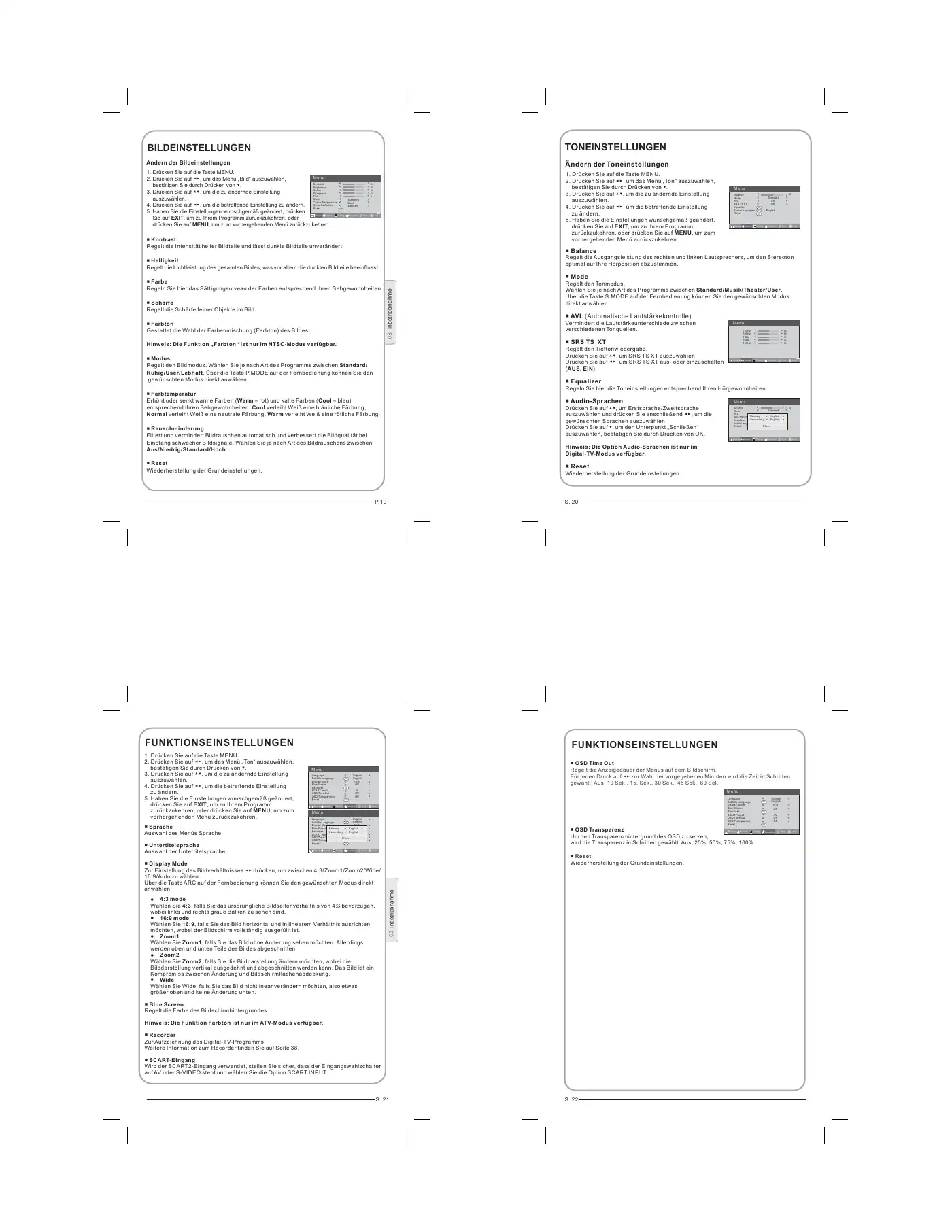 Haier LY26R3A Instruction Manual Manual pdf 30 page image