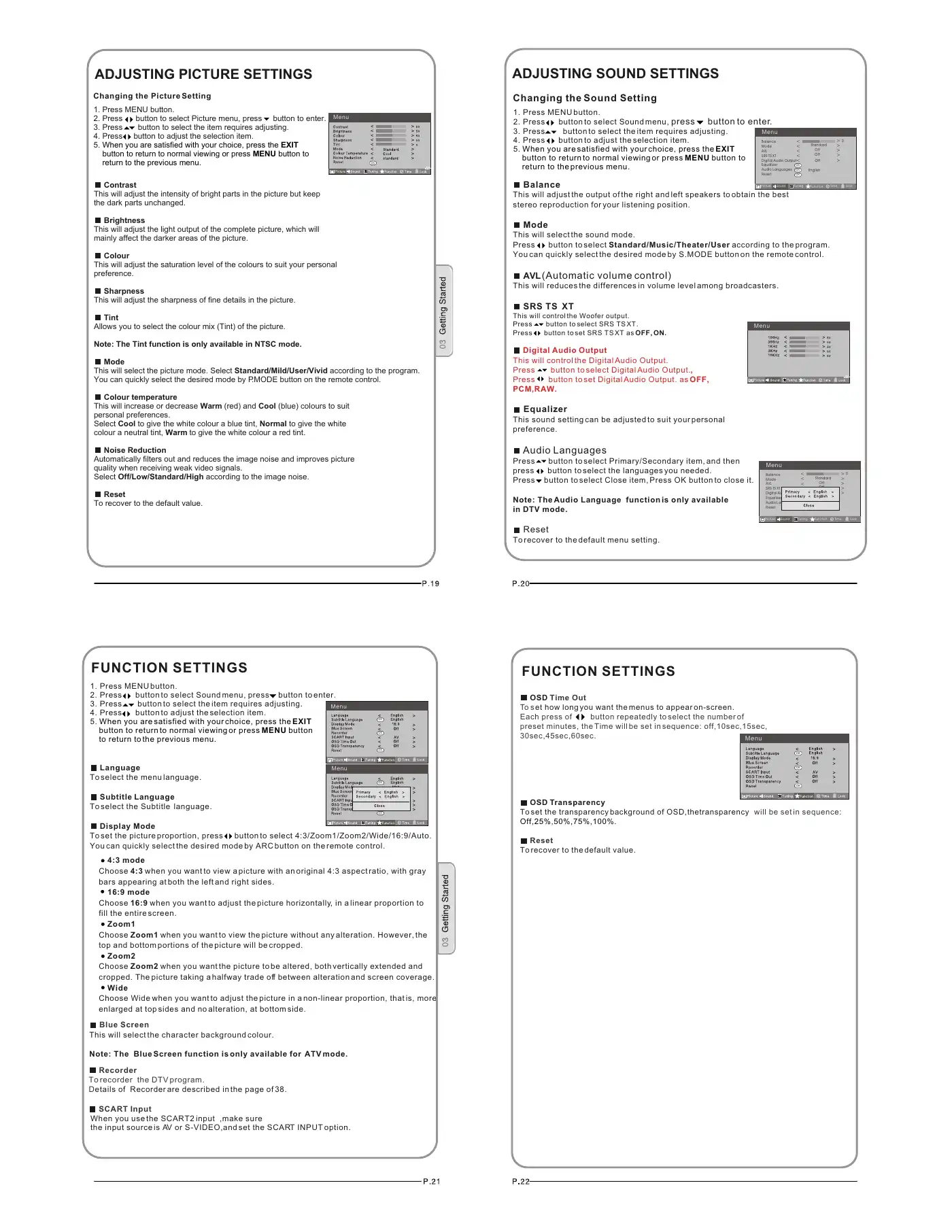 Haier LY26R3A Instruction Manual Manual pdf 6 page image