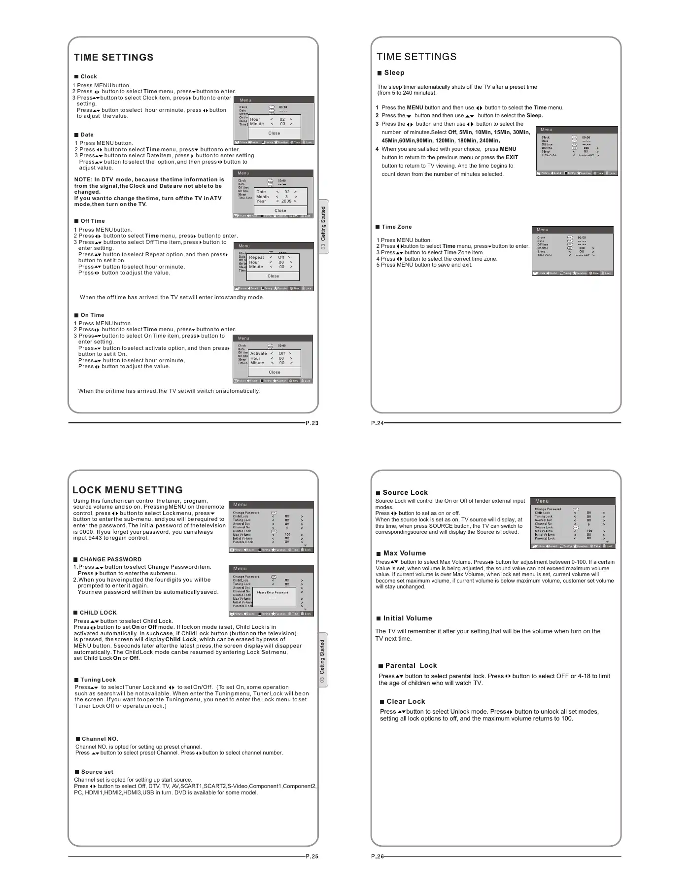 Haier LY26R3A Instruction Manual Manual pdf 7 page image