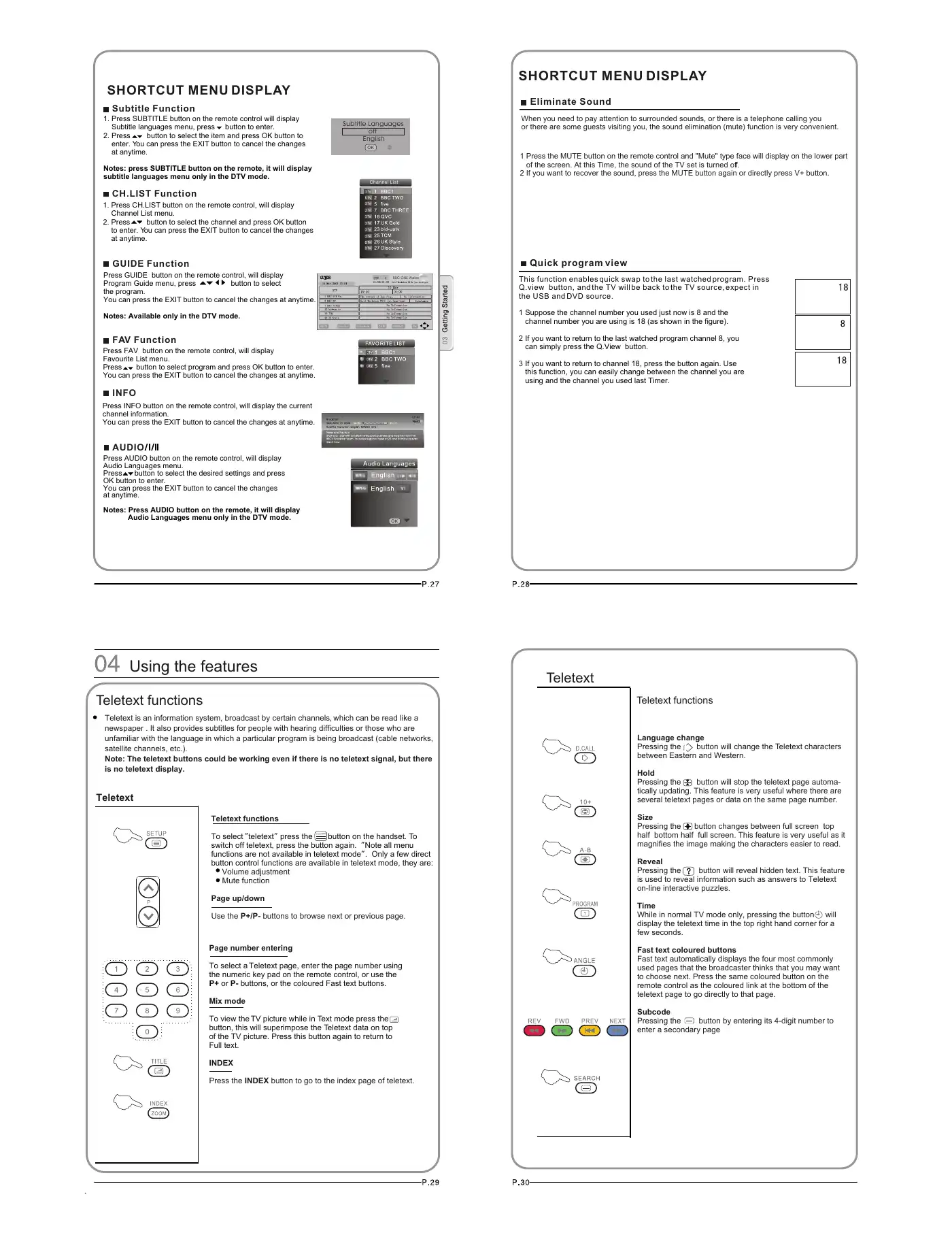 Haier LY26R3A Instruction Manual Manual pdf 8 page image