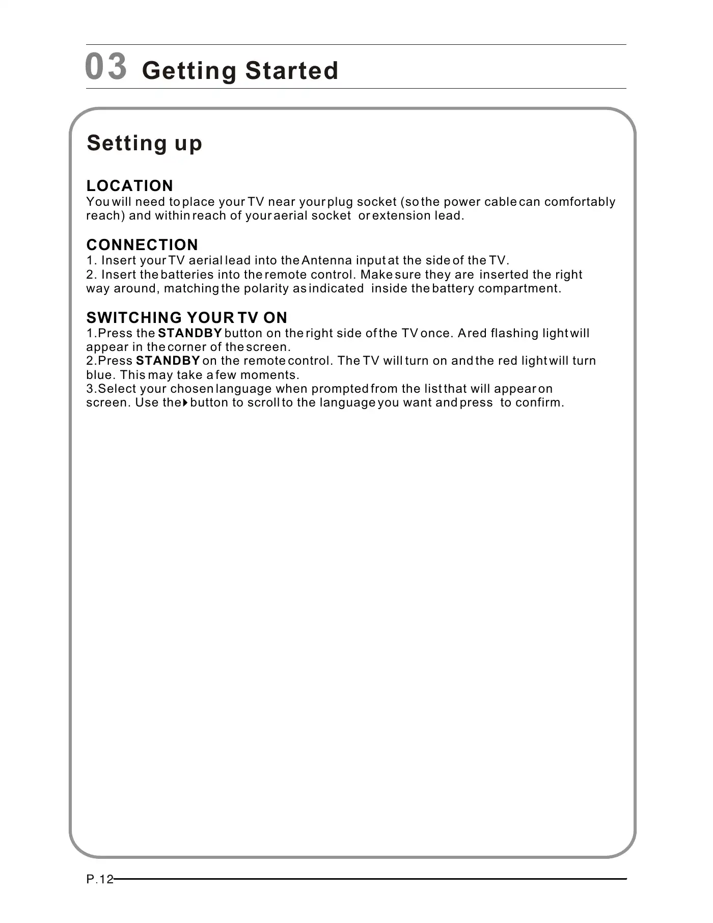 Haier LT26K3A Instruction Manual Manual pdf 14 page image