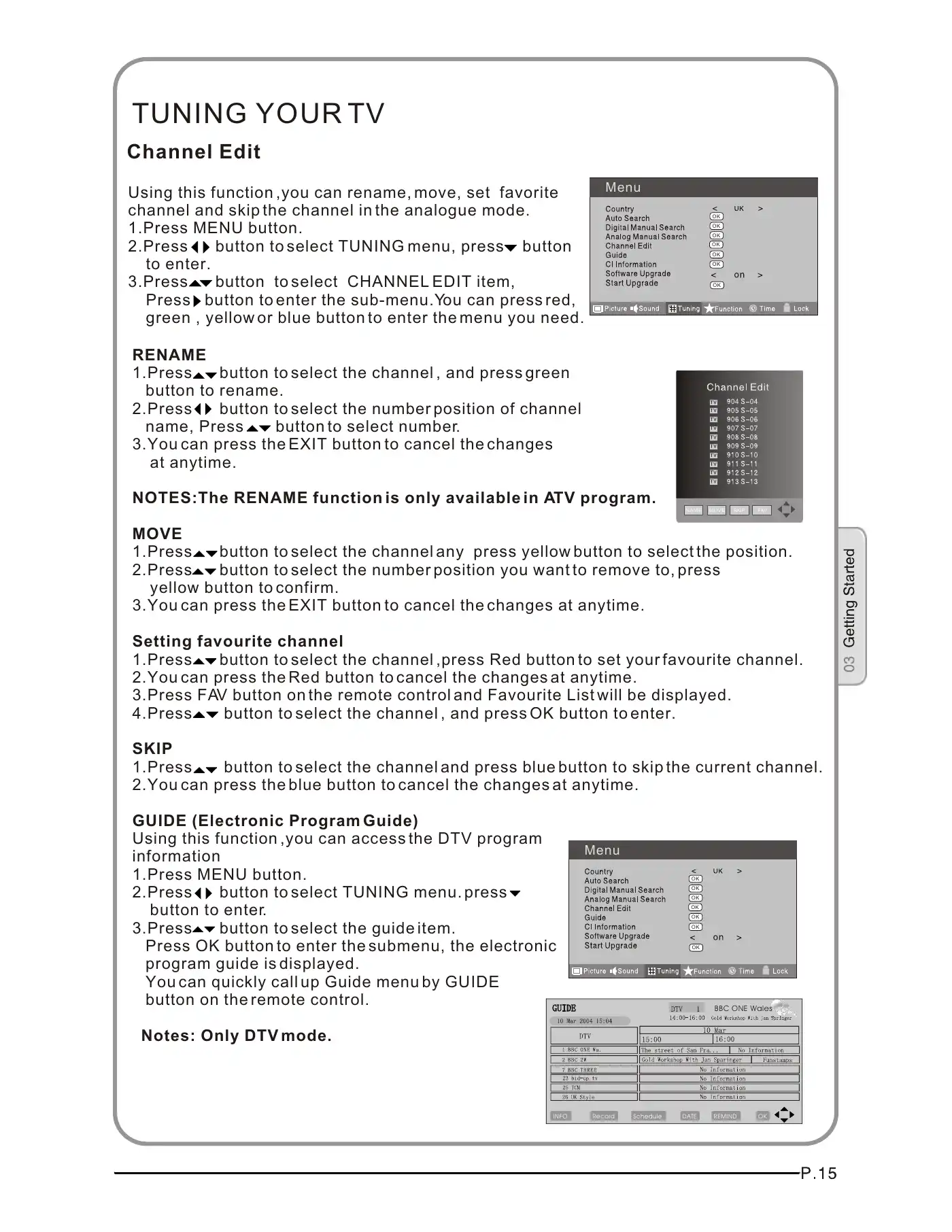 Haier LT26K3A Instruction Manual Manual pdf 17 page image