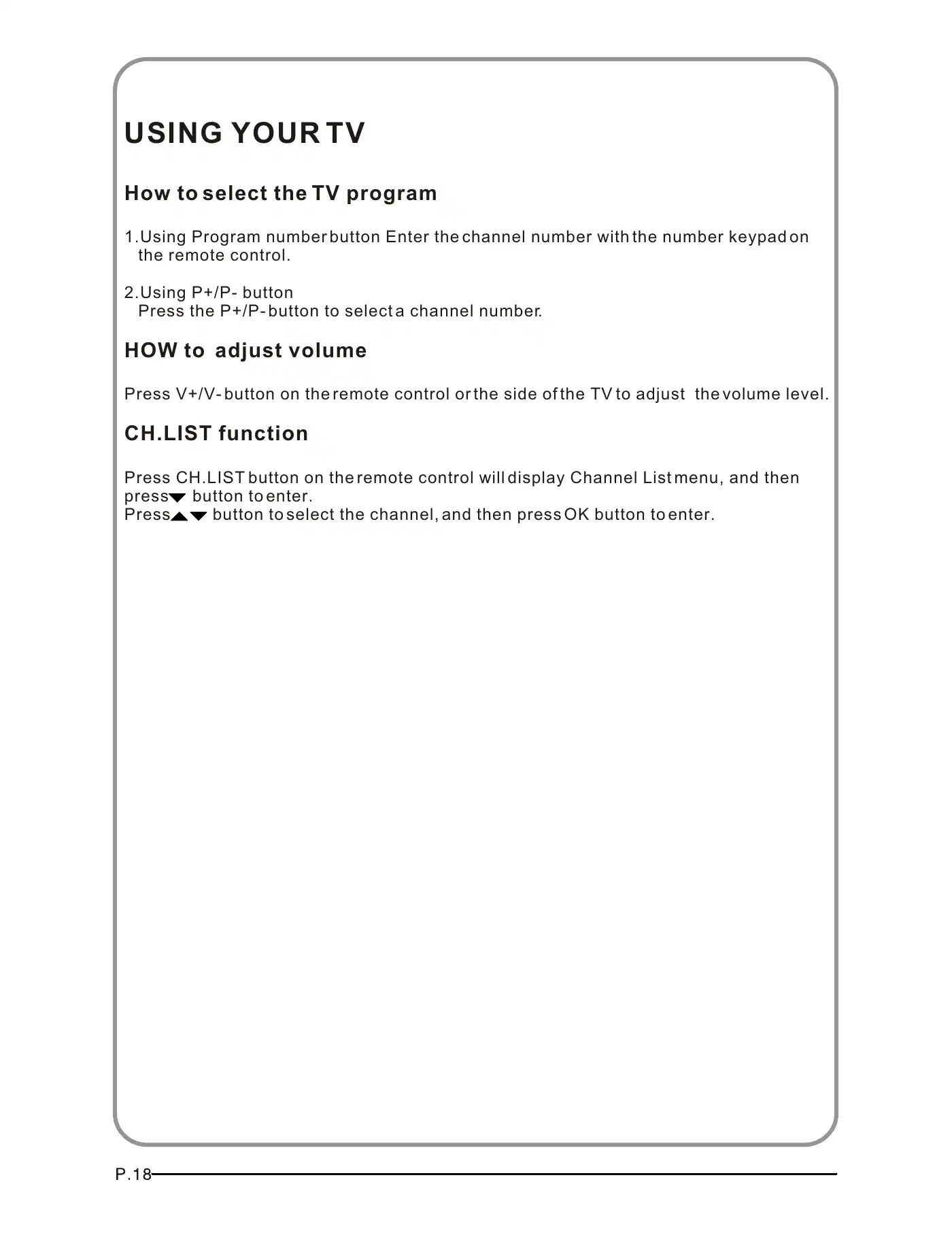 Haier LT26K3A Instruction Manual Manual pdf 20 page image