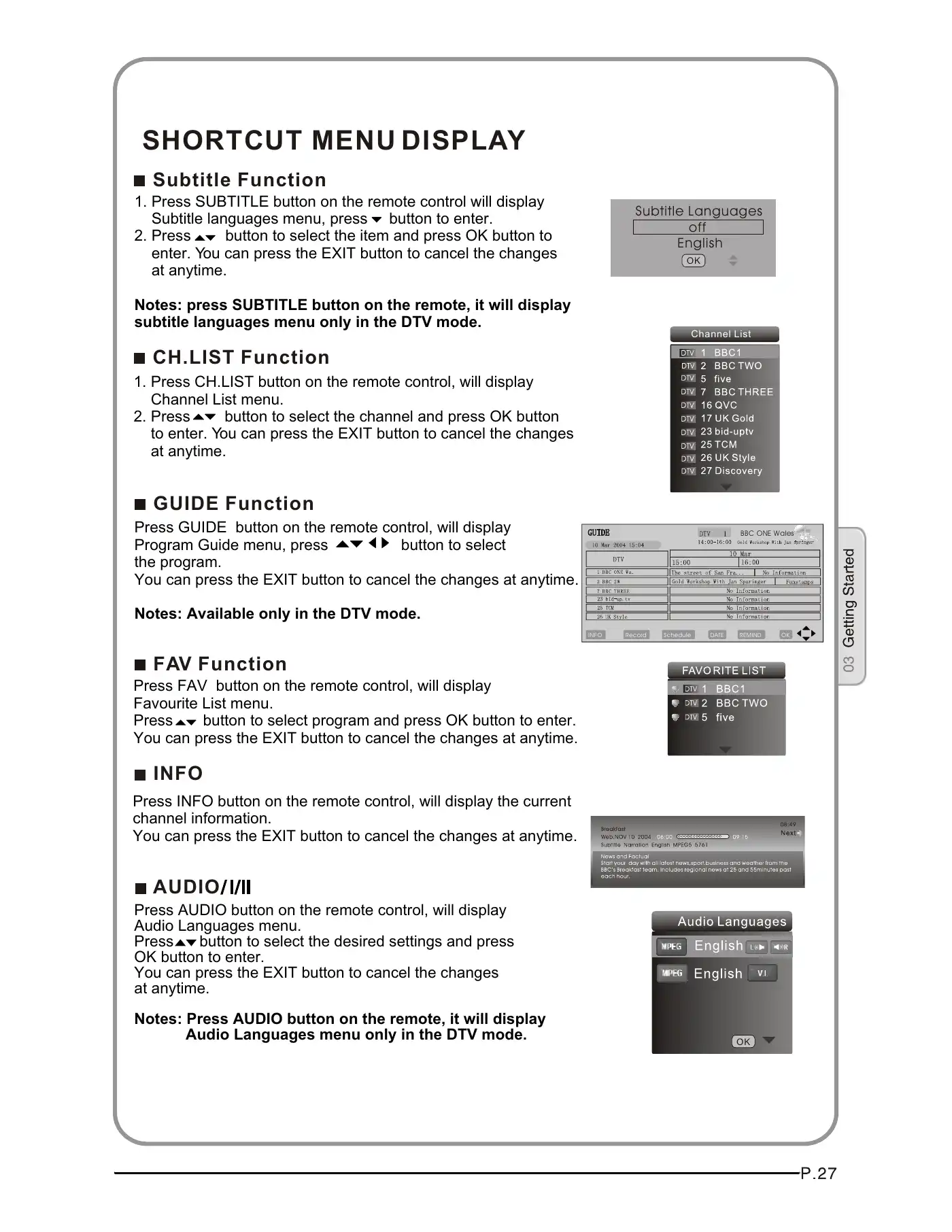 Haier LT26K3A Instruction Manual Manual pdf 29 page image