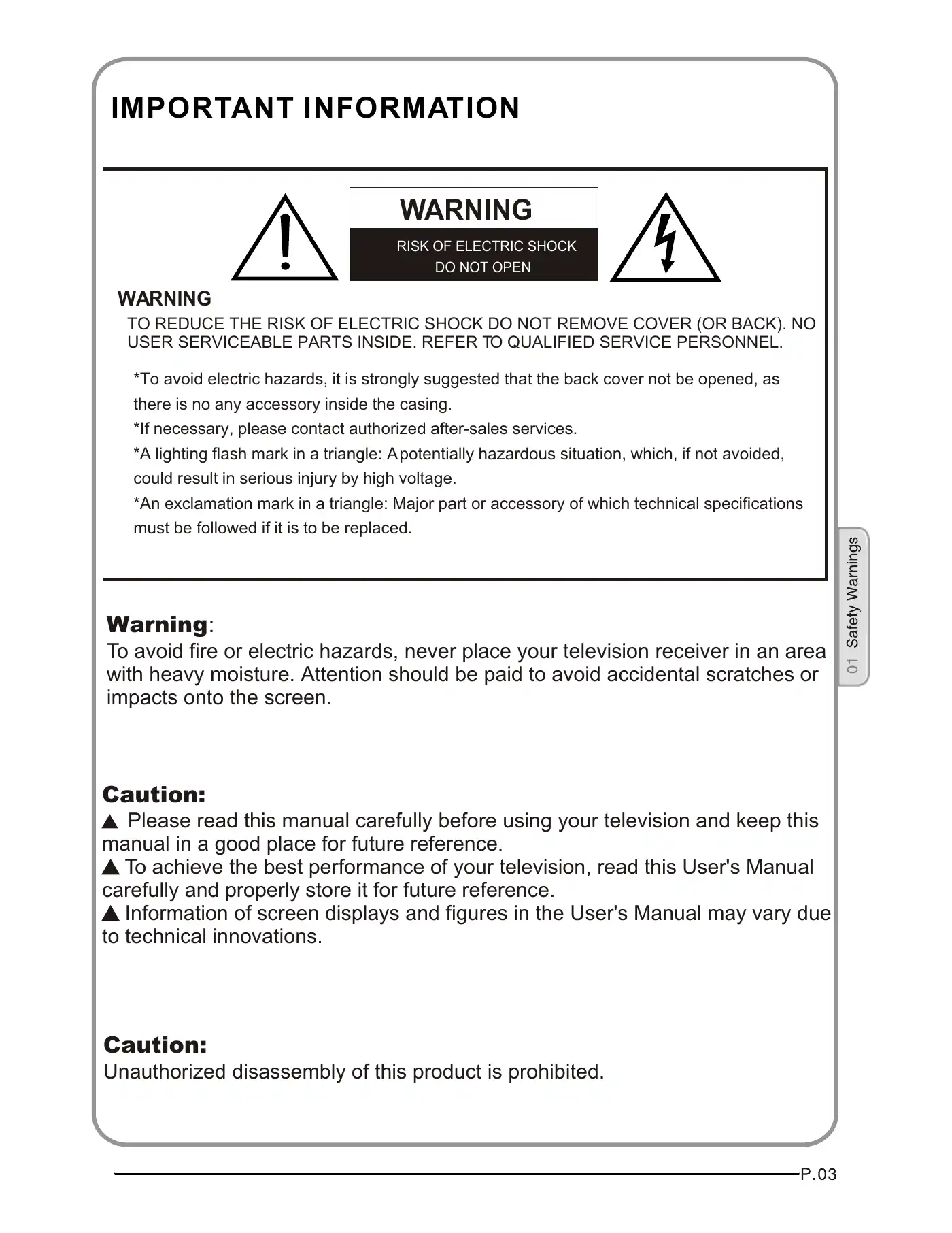 Haier LT26K3A Instruction Manual Manual pdf 5 page image