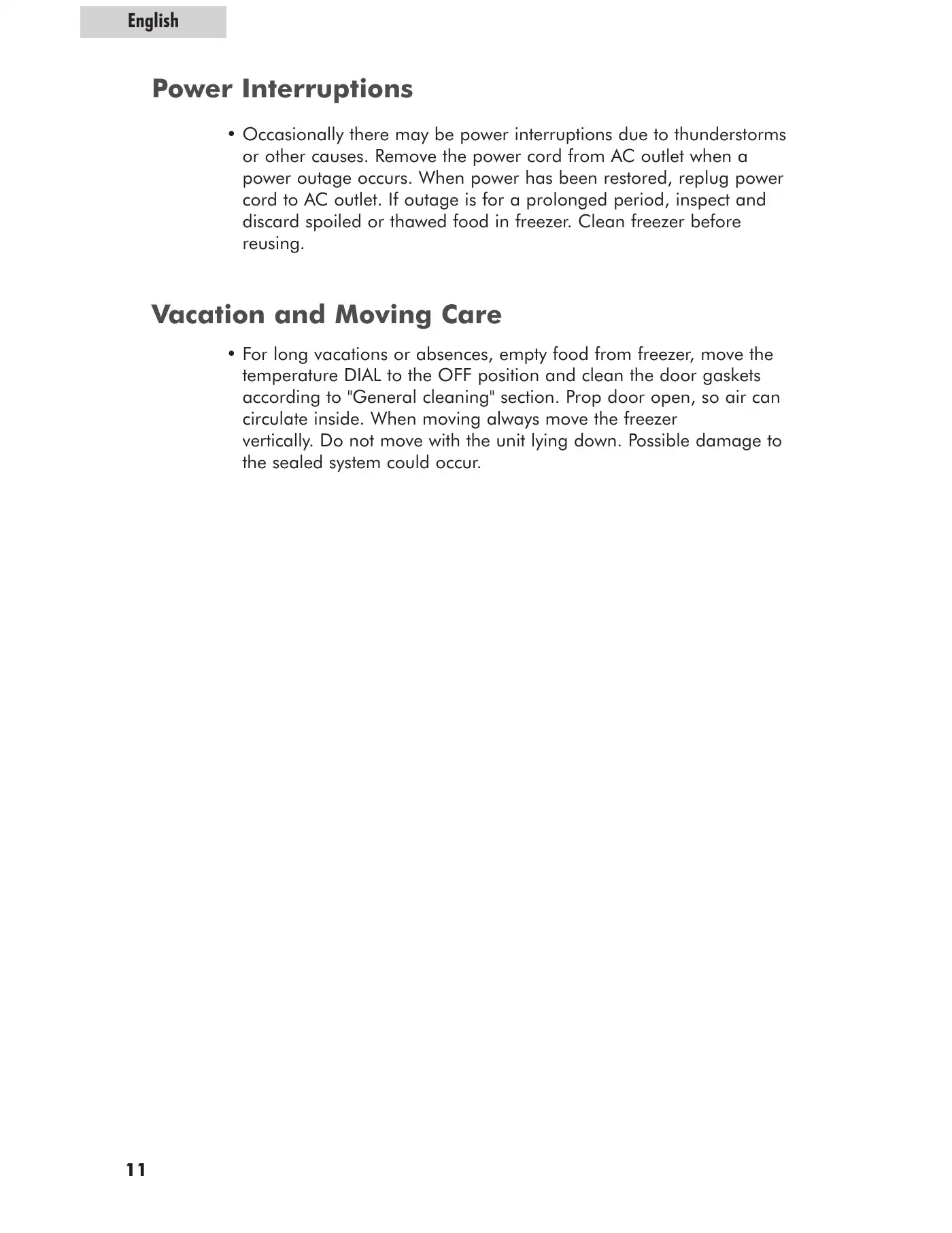 Haier LW110 User Manual Manual pdf 13 page image