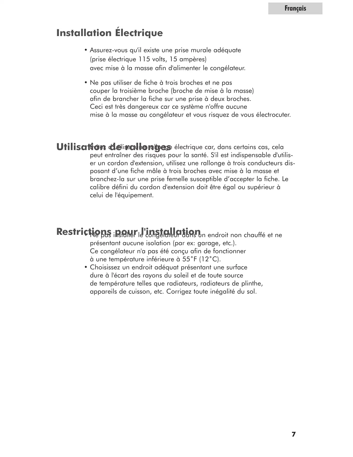 Haier LW110 User Manual Manual pdf 22 page image