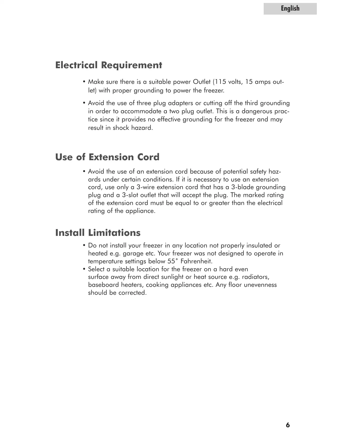Haier LW110 User Manual Manual pdf 8 page image