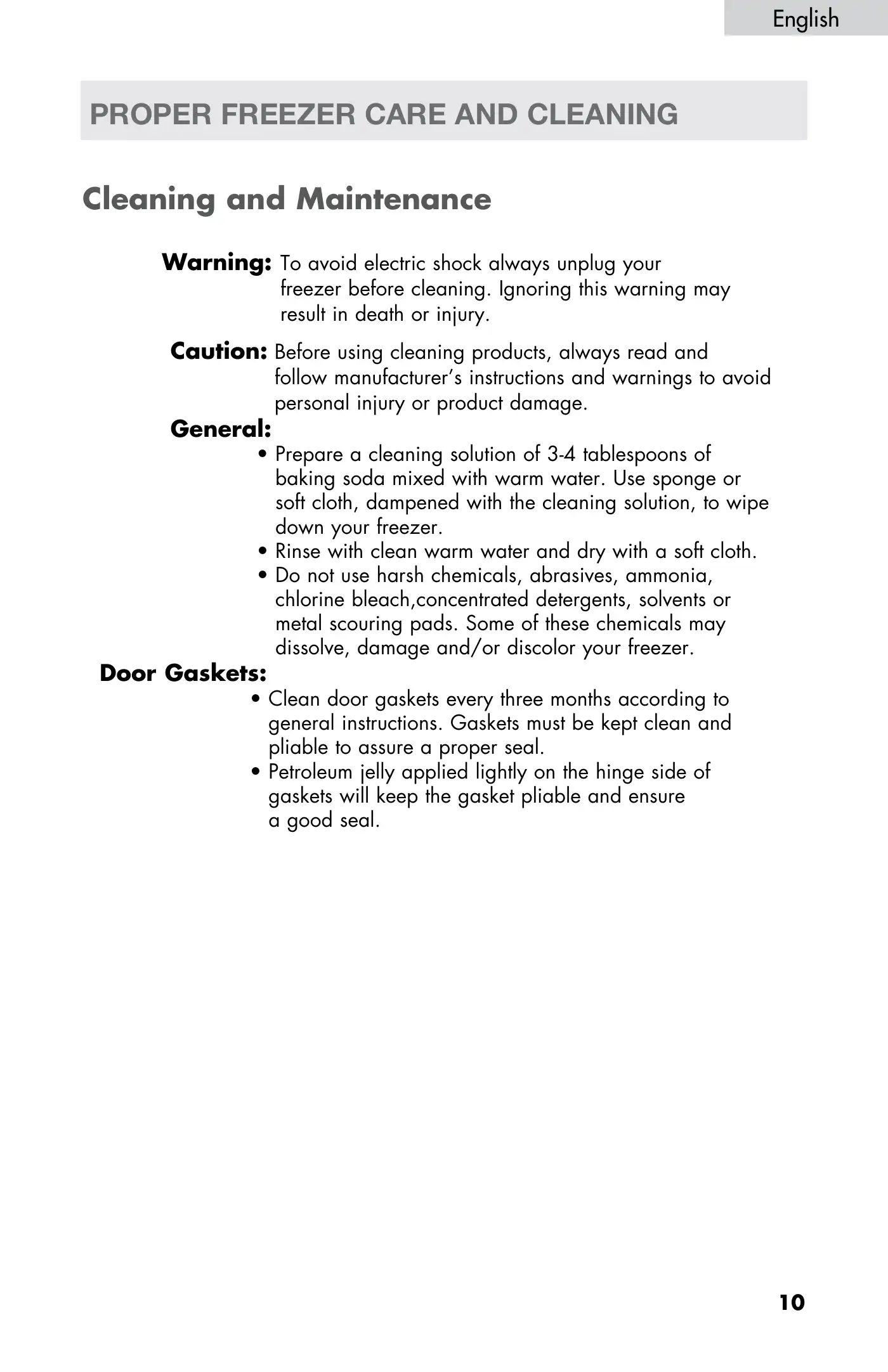 Haier LW145AW User Manual Manual pdf 11 page image