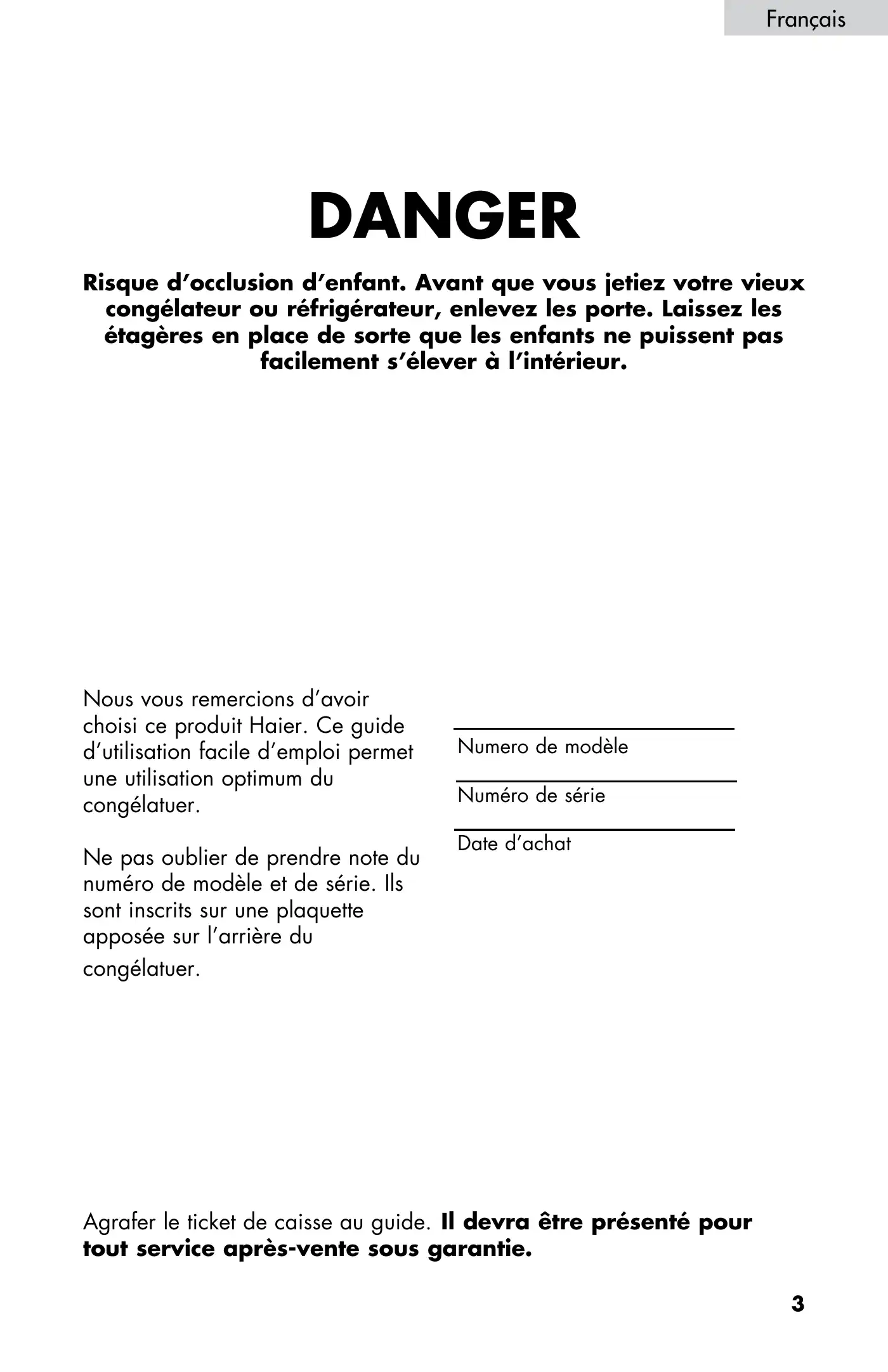 Haier LW145AW User Manual Manual pdf 17 page image